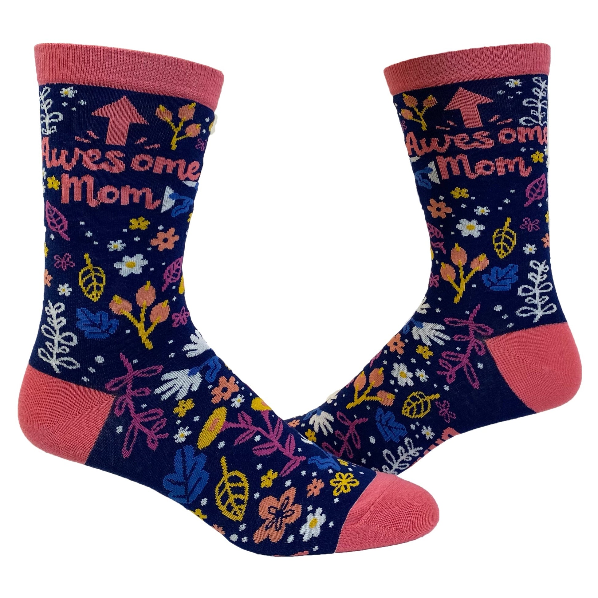 Womens Awesome Mom Socks
