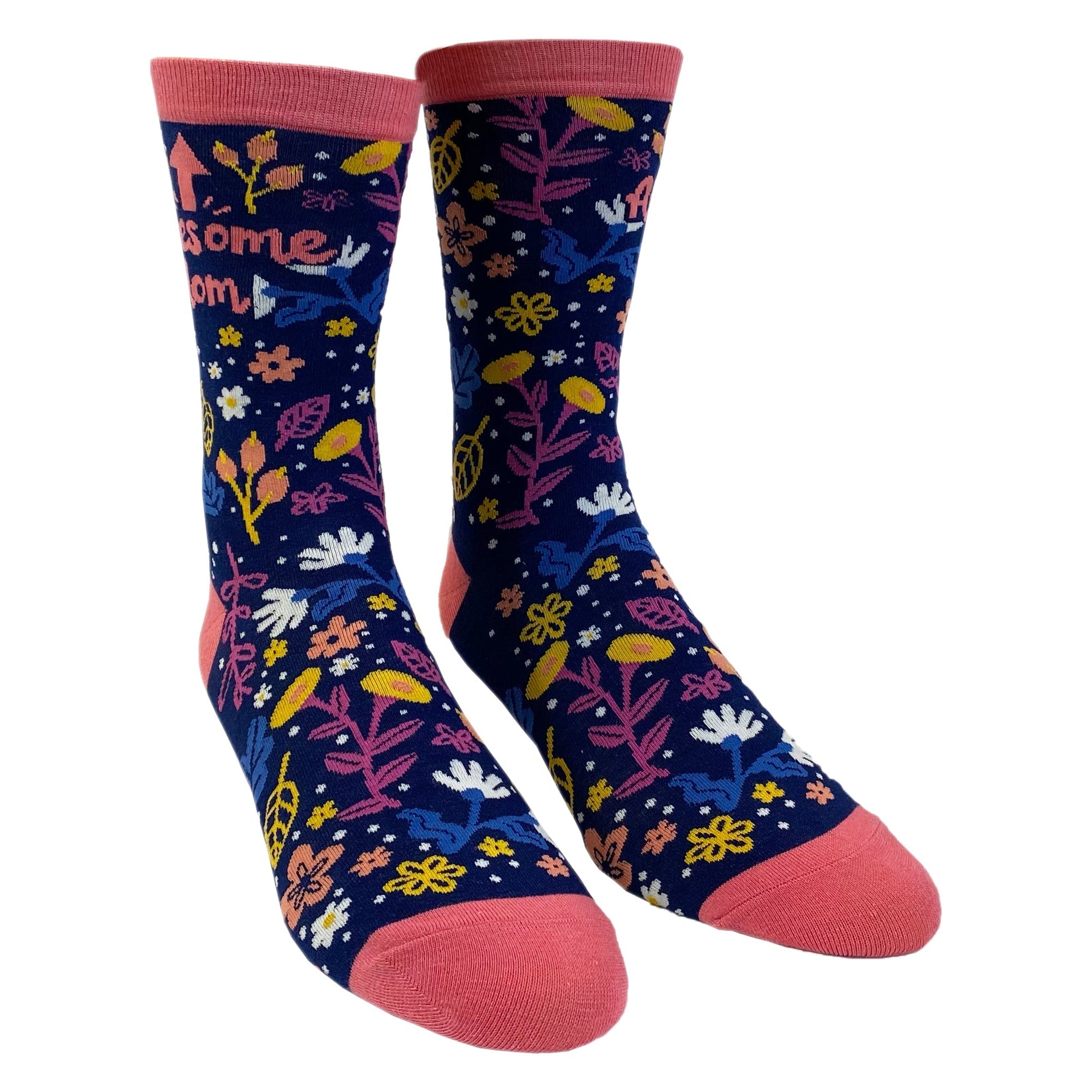 Womens Awesome Mom Socks