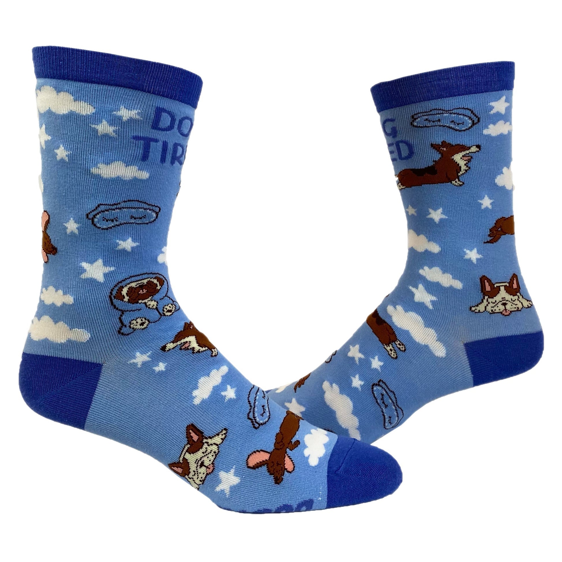 Womens Dog Tired Socks