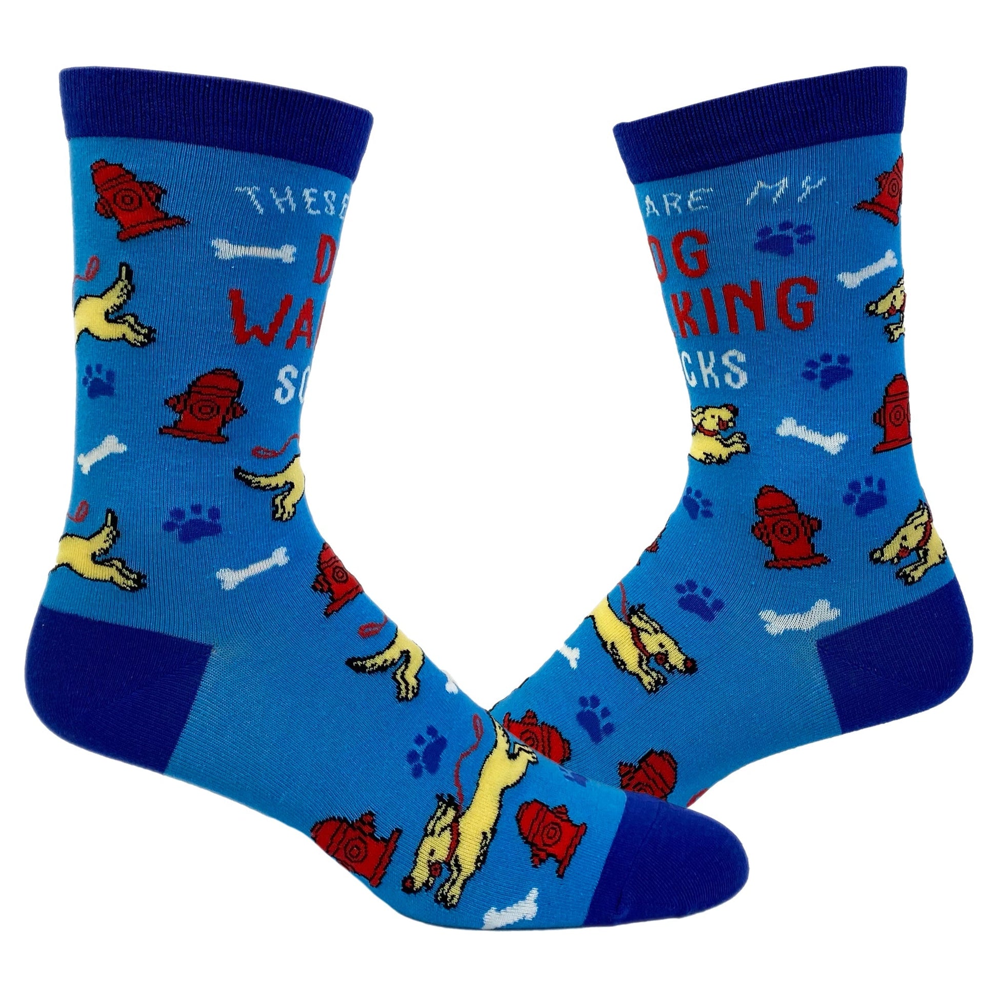 Womens These Are My Dog Walking Socks