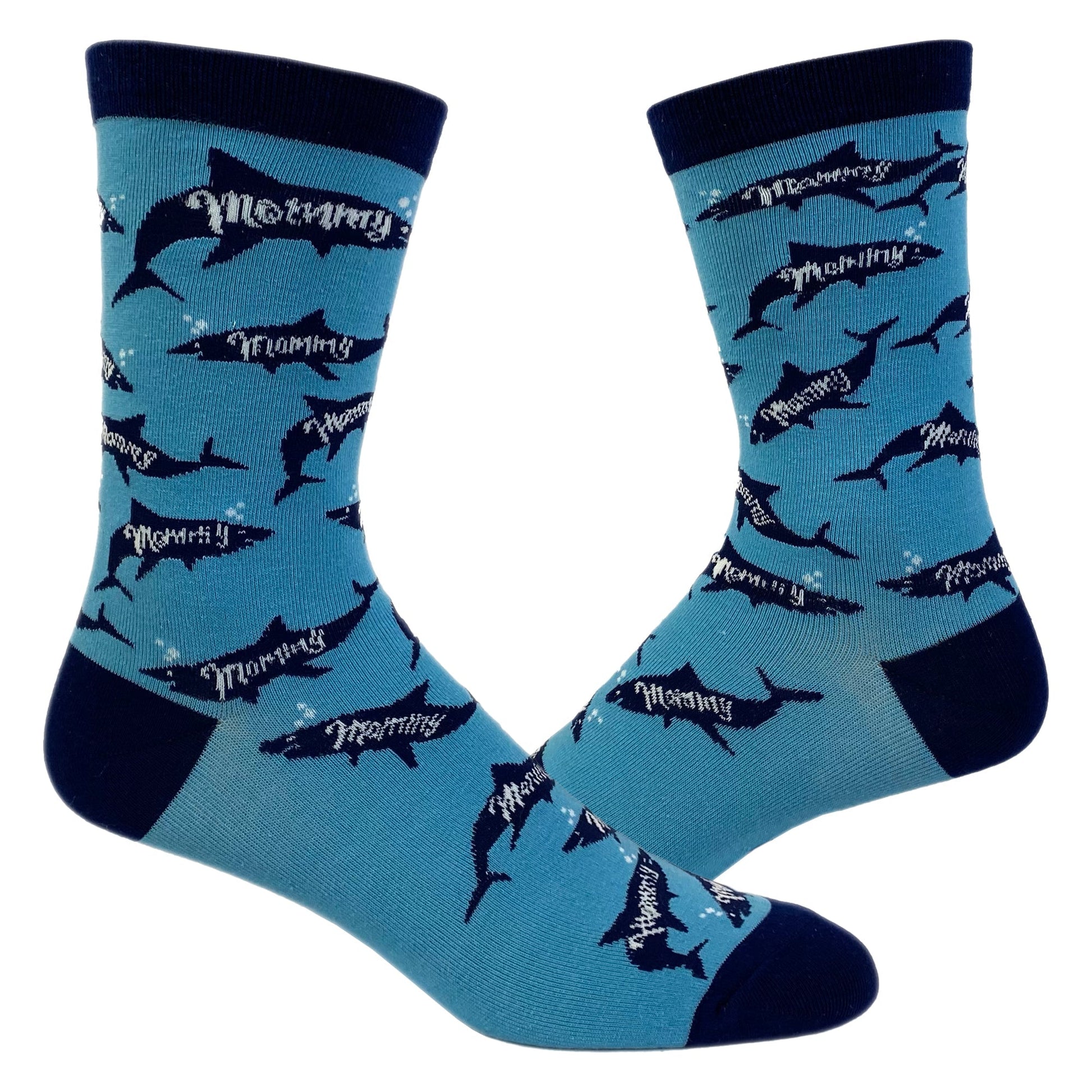 Womens Mommy Shark Socks