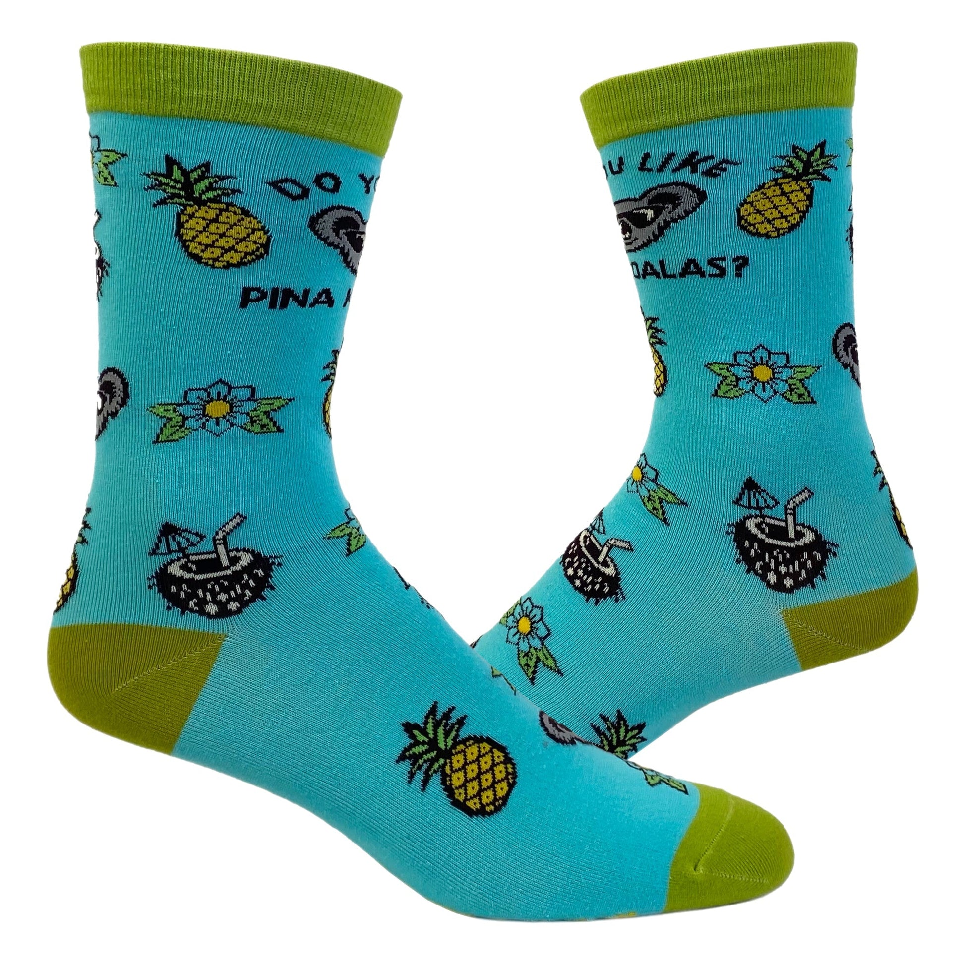 Womens Do You Like Pina Koalas? Socks