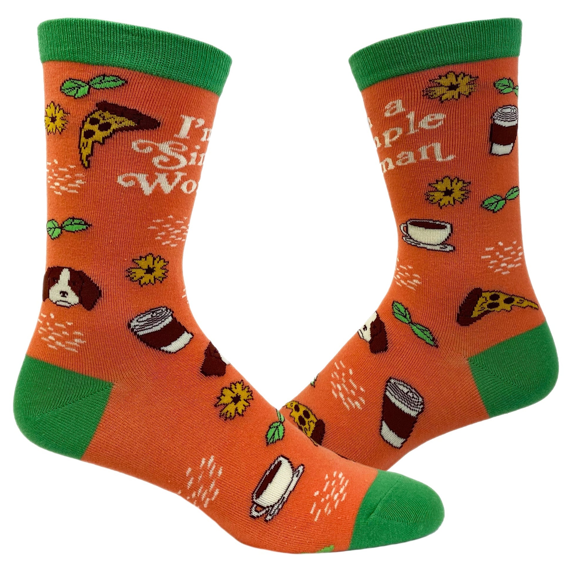 Womens I'm A Simple Woman Socks