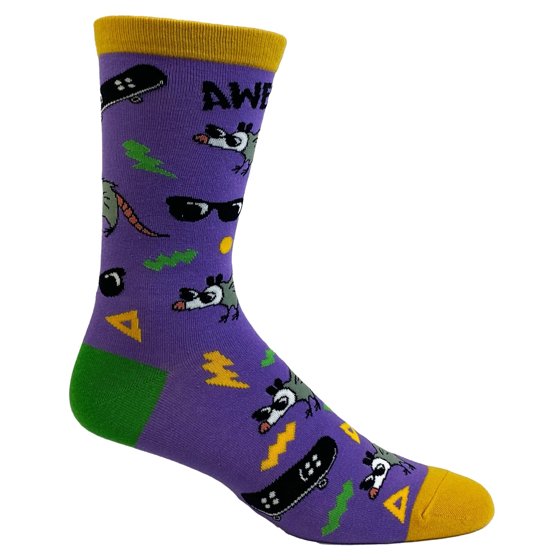 Womens Awesome Oppossum Socks