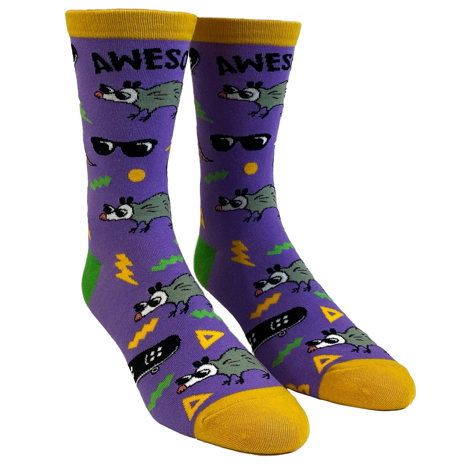 Womens Awesome Oppossum Socks