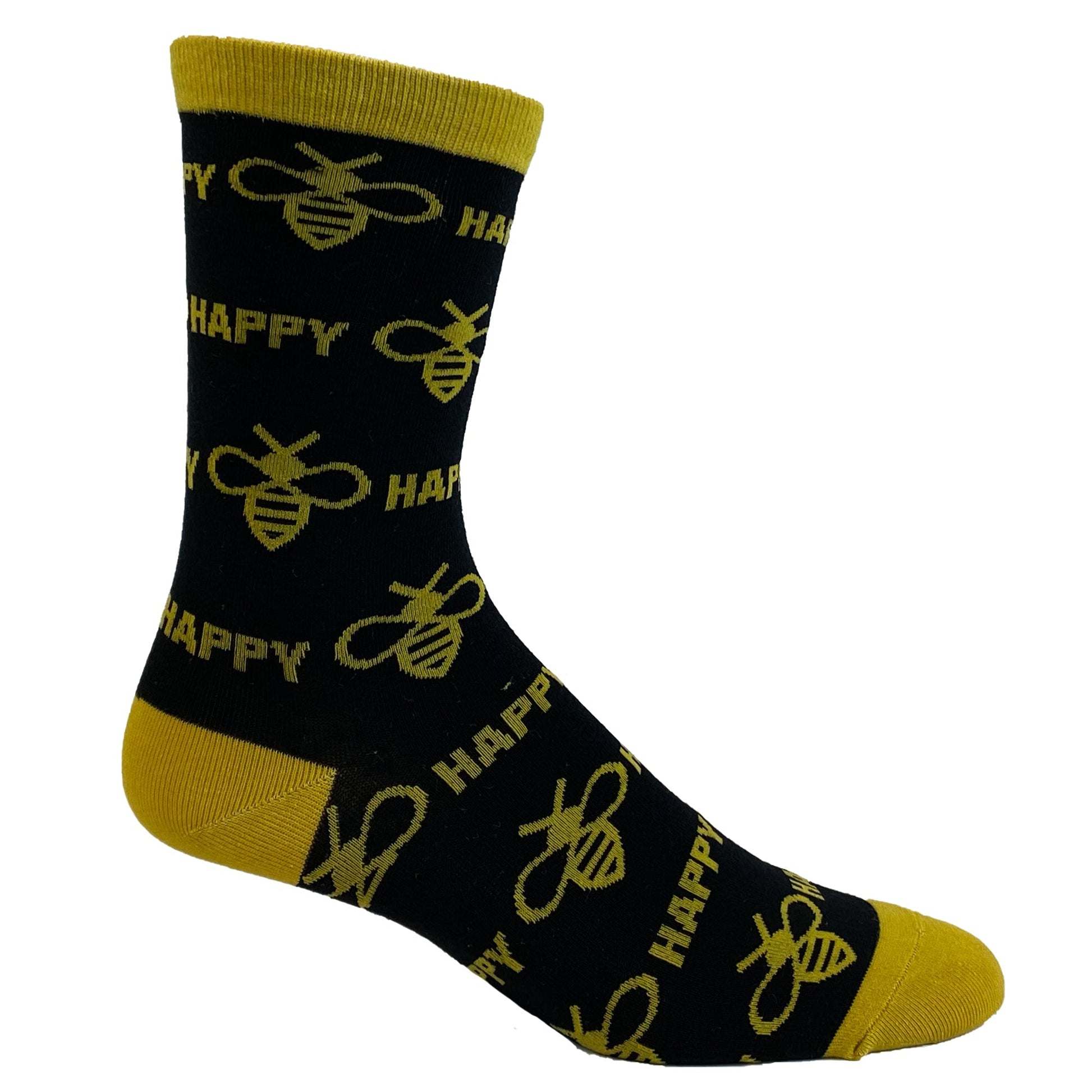 Womens Bee Happy Socks