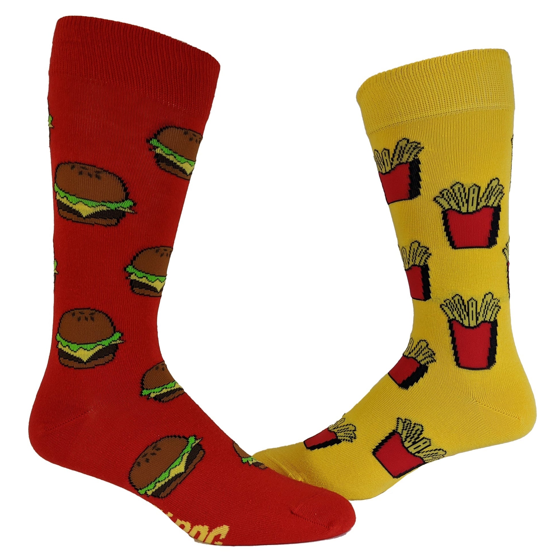 Womens Burgers And Fries Socks