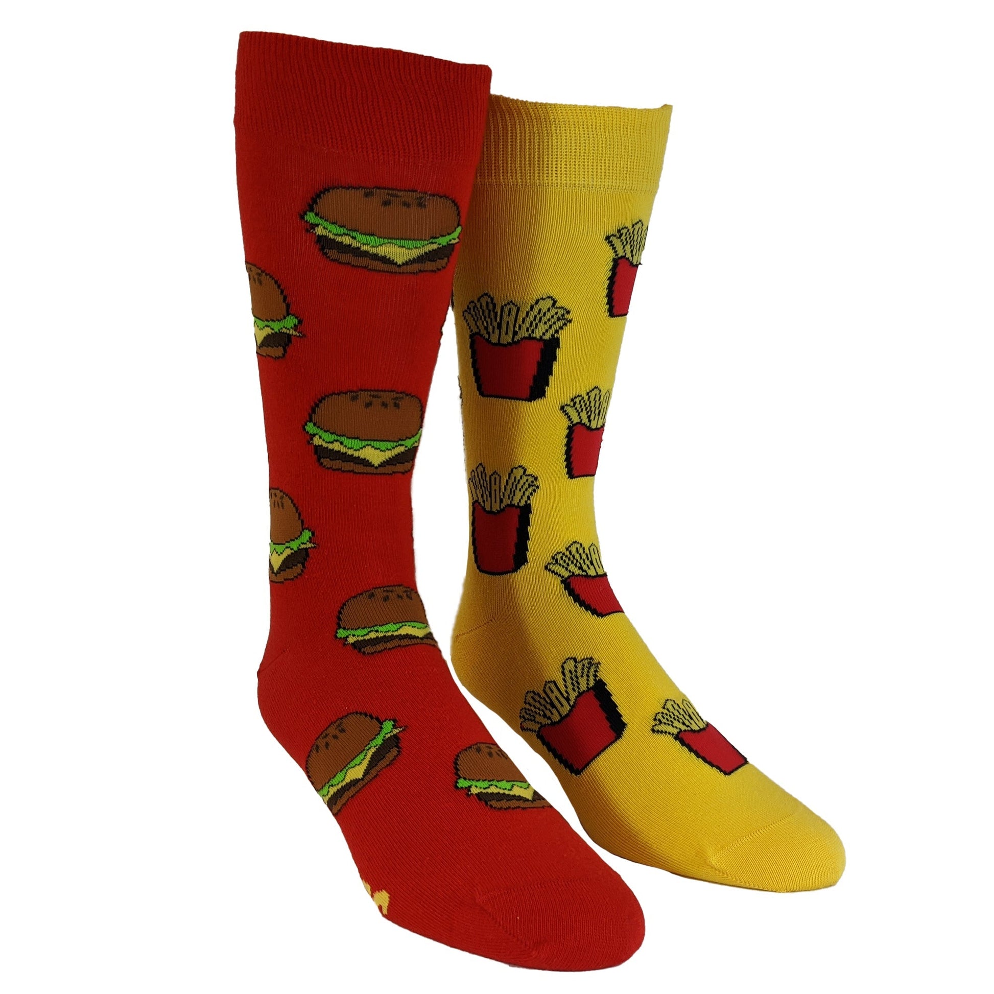 Womens Burgers And Fries Socks