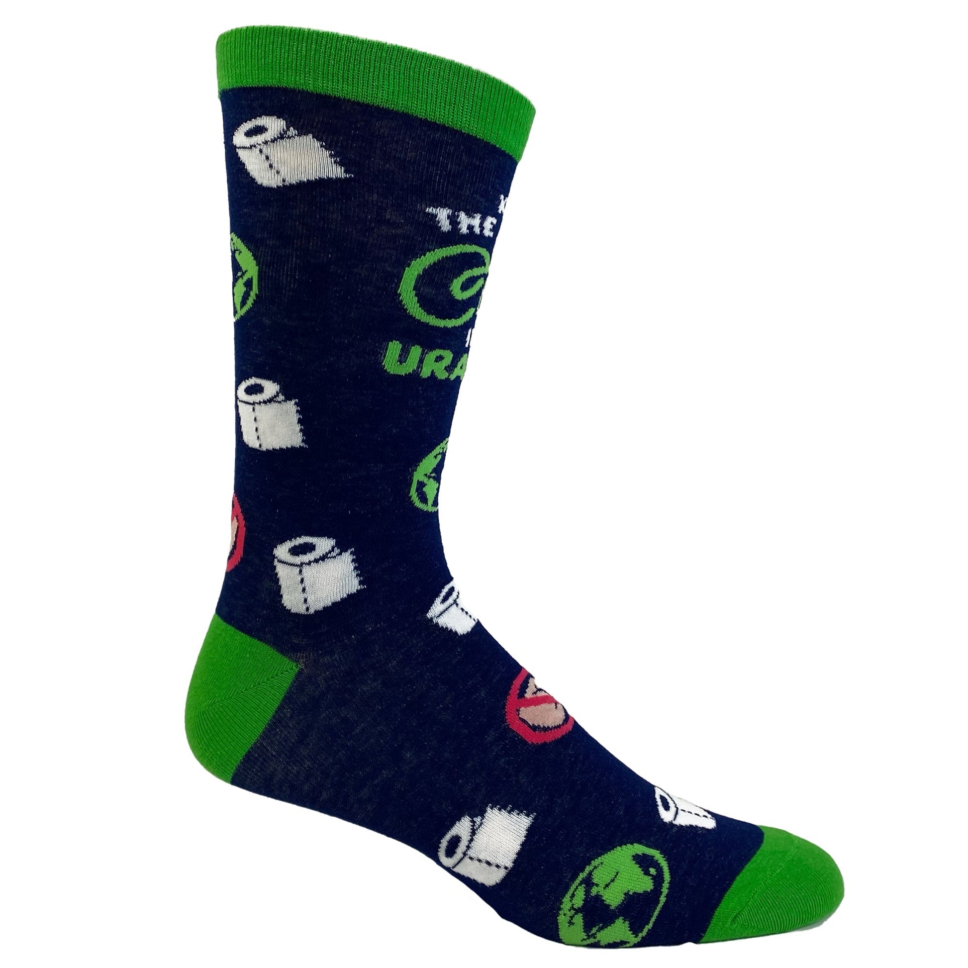 Womens Keep The Earth Clean It's Not Uranus Socks