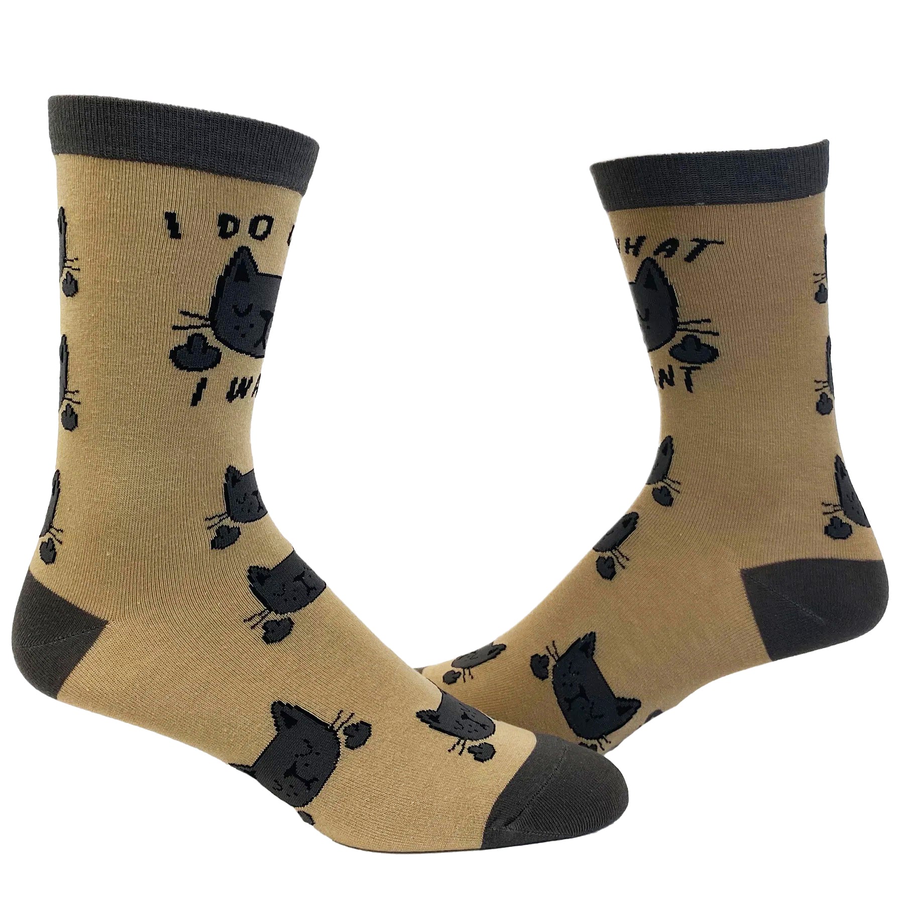 Womens I Do What I Want Cats Socks