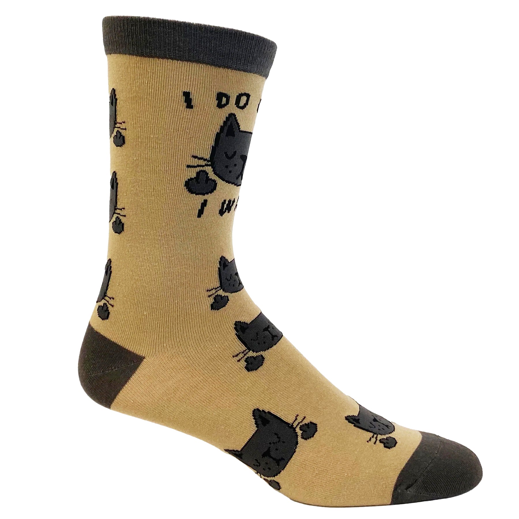 Womens I Do What I Want Cats Socks