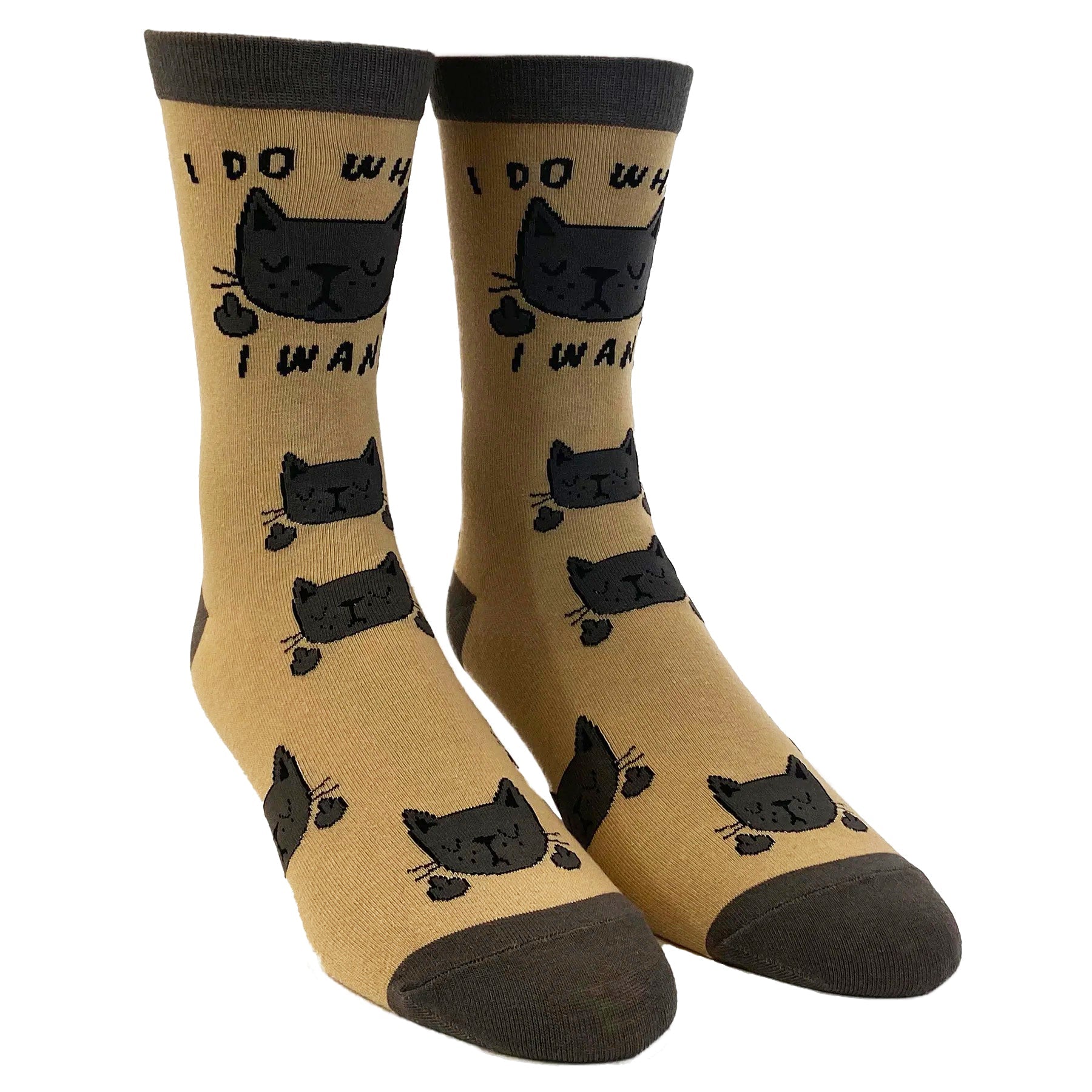 Womens I Do What I Want Cats Socks