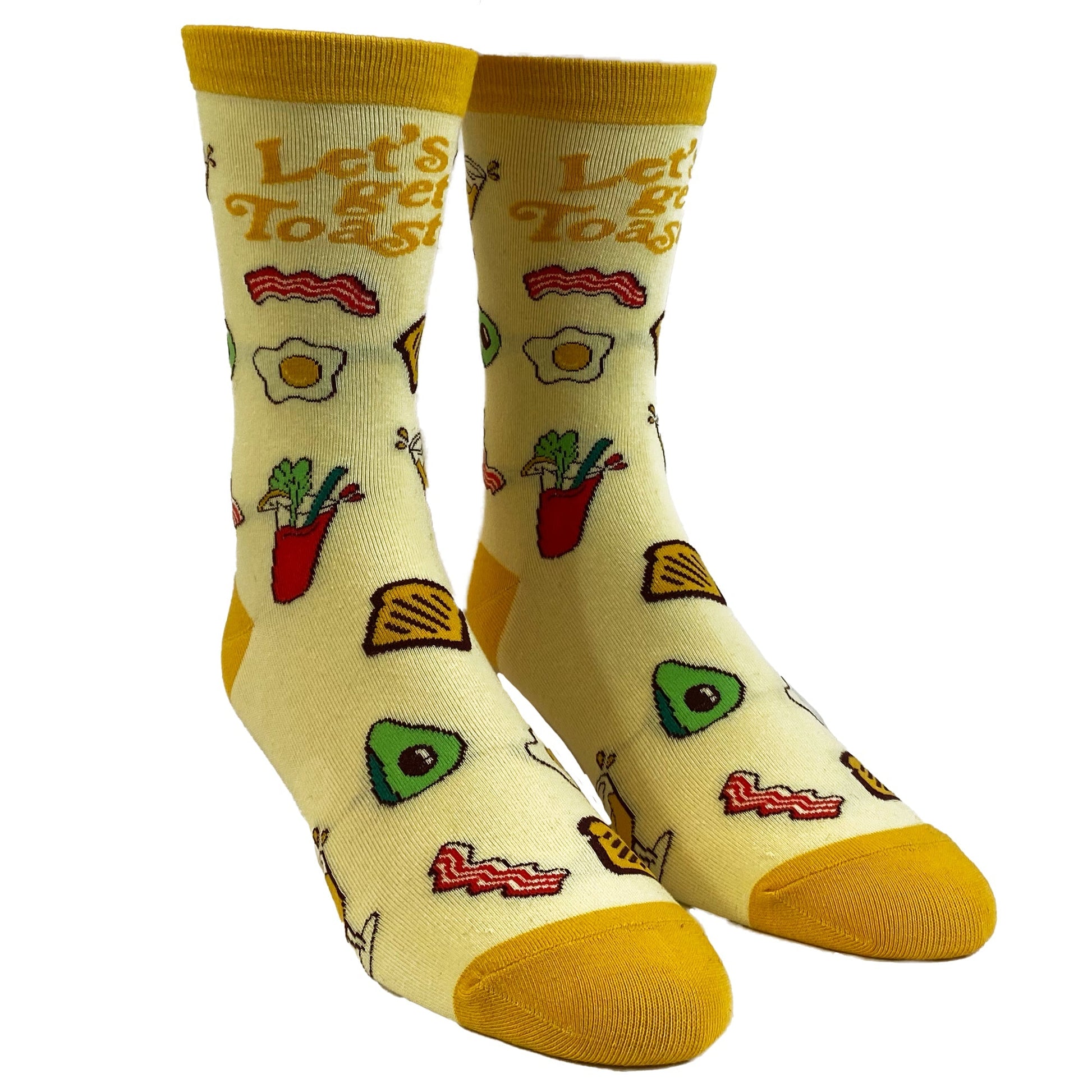 Womens Let's Get Toasted Socks