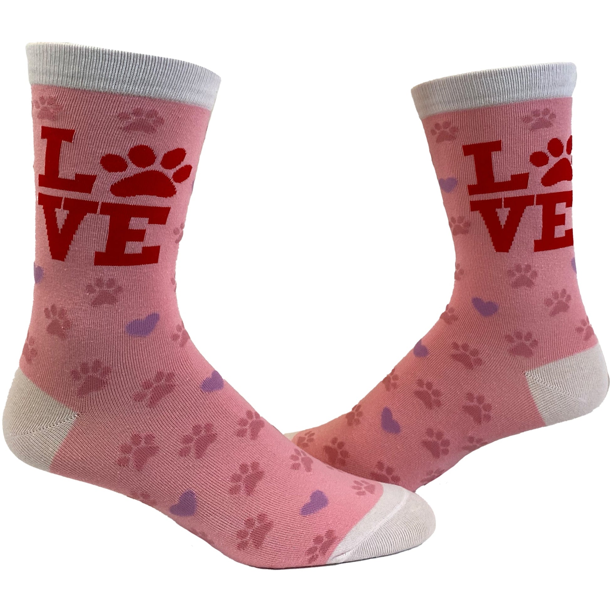Womens Love Paw Socks