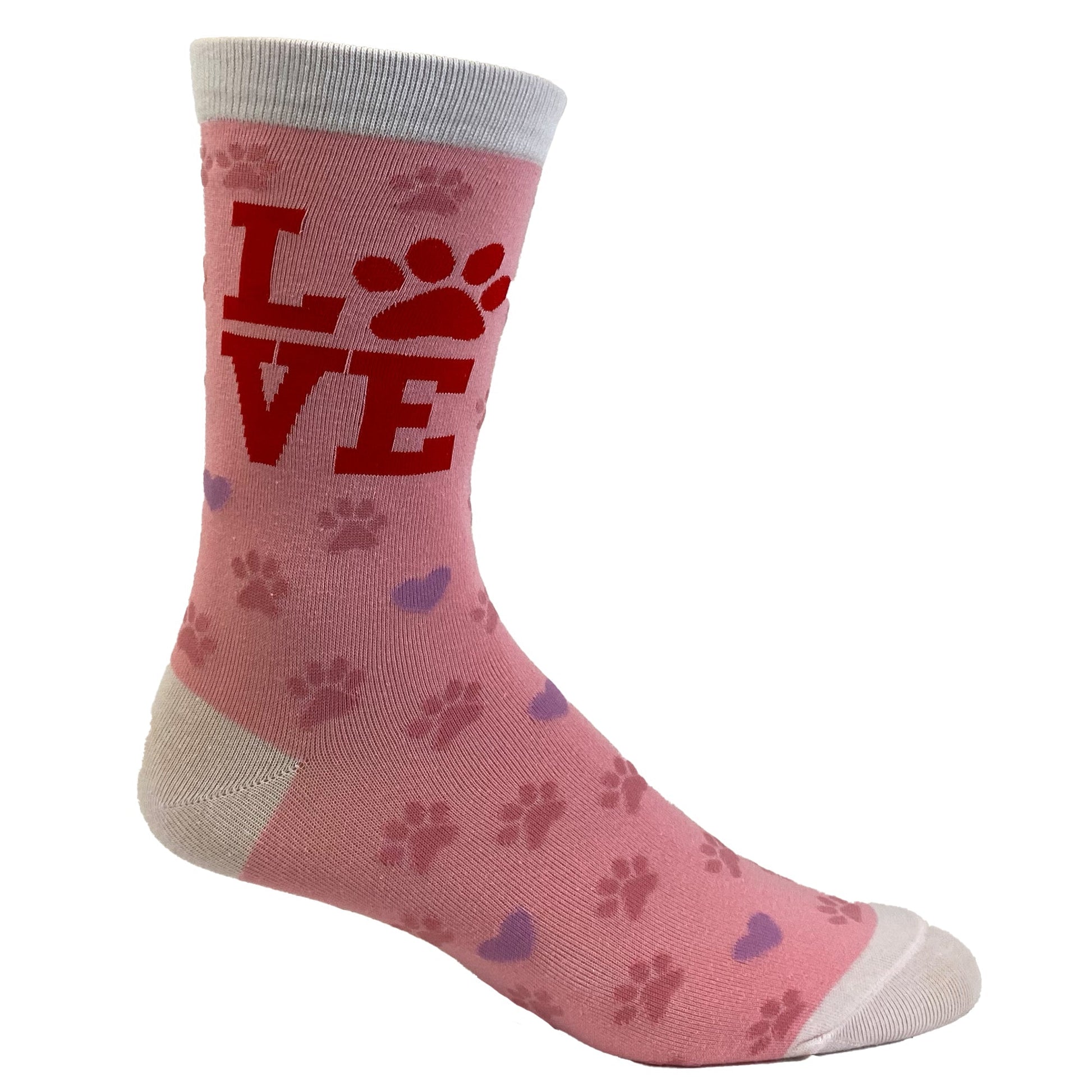 Womens Love Paw Socks
