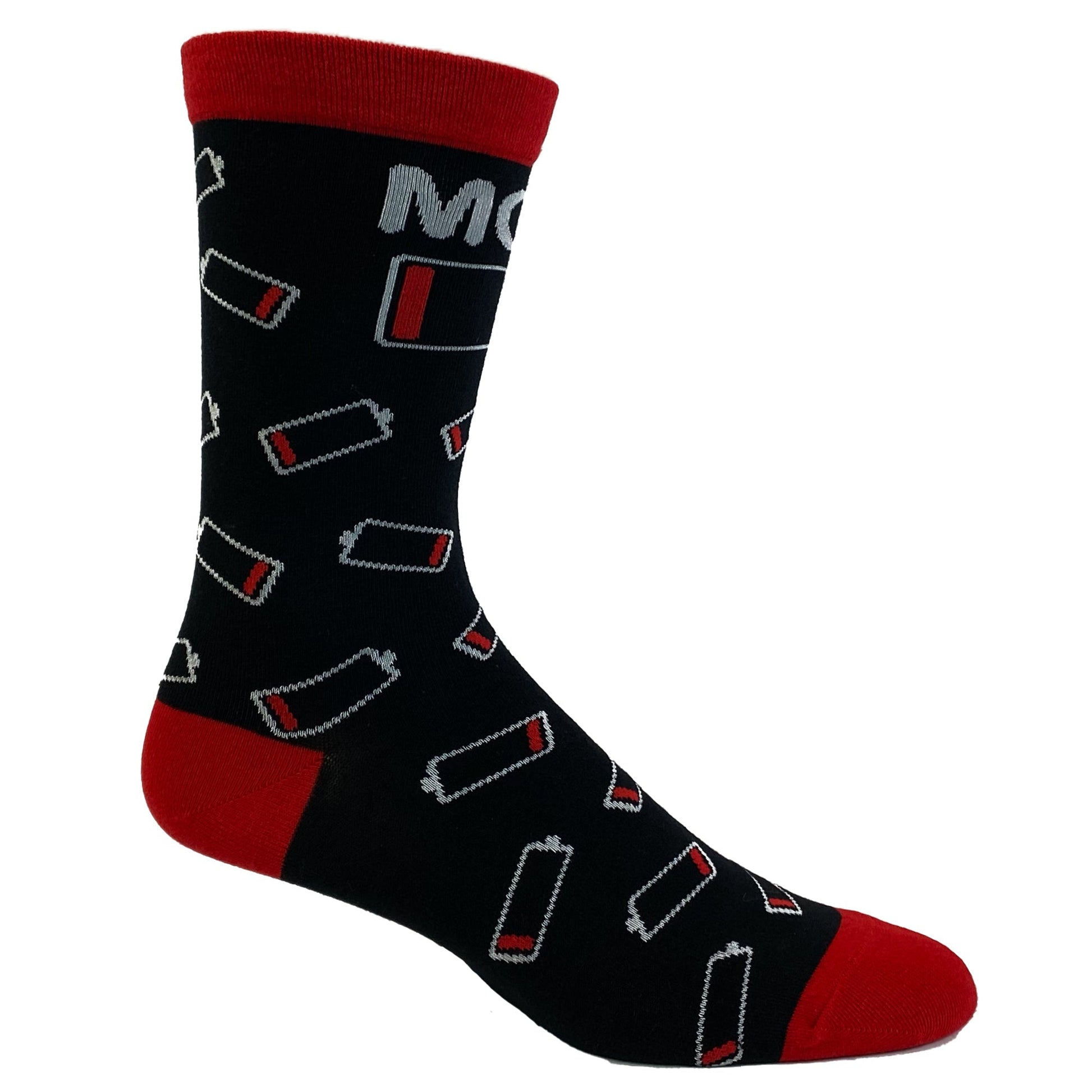 Womens Mom Battery Socks