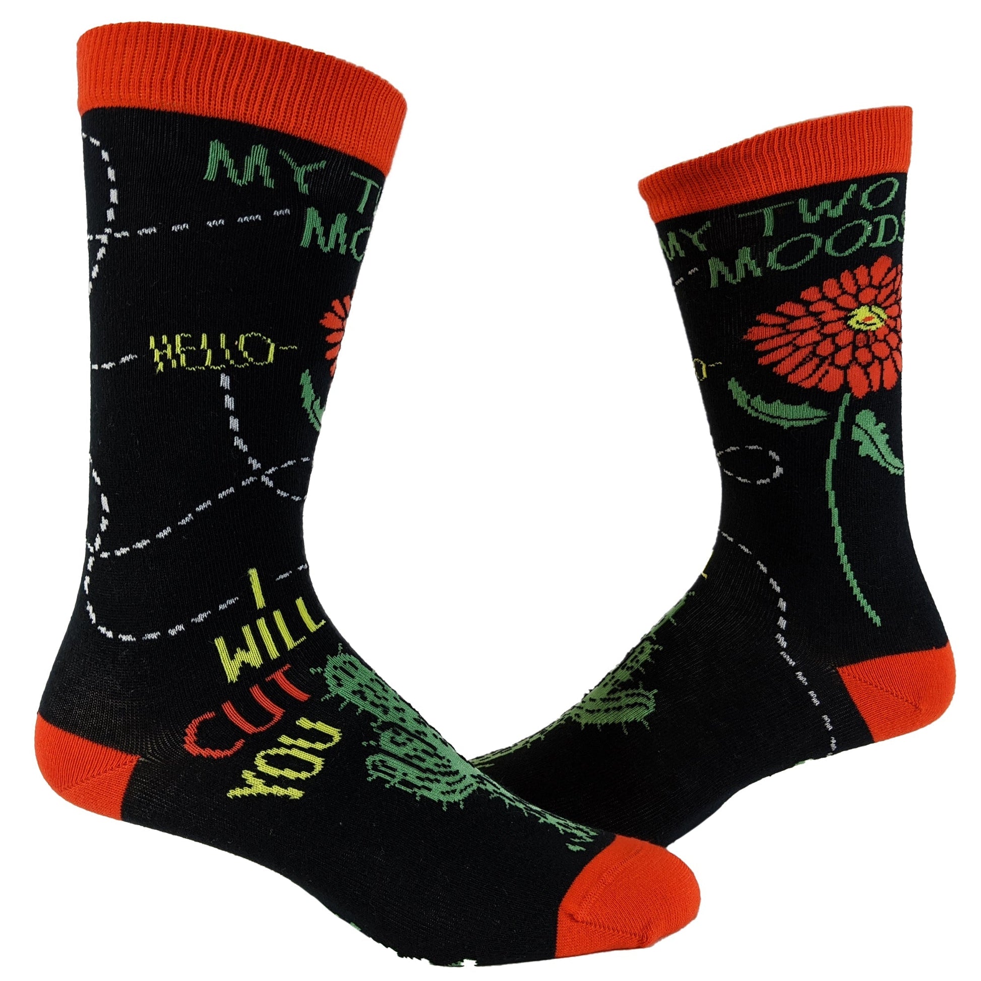 Womens My Two Moods Socks