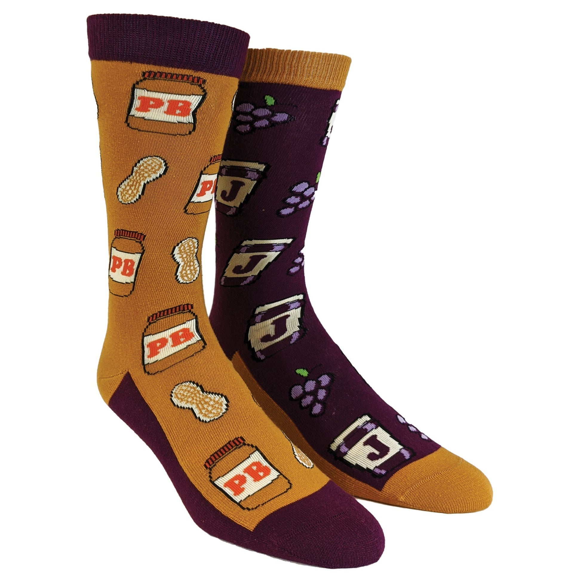 Womens Peanut Butter And Jelly Socks