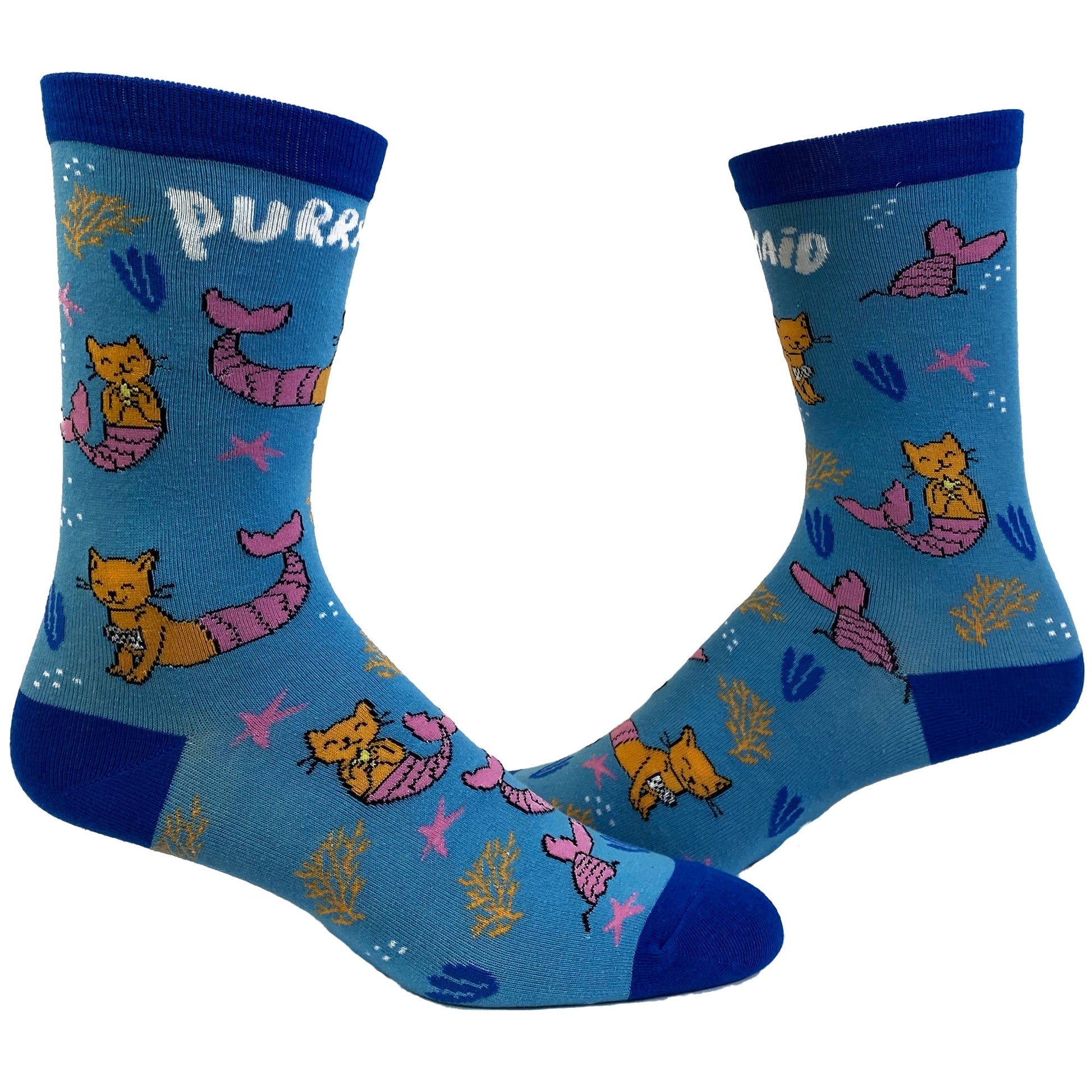 Womens Purr-Maid Socks