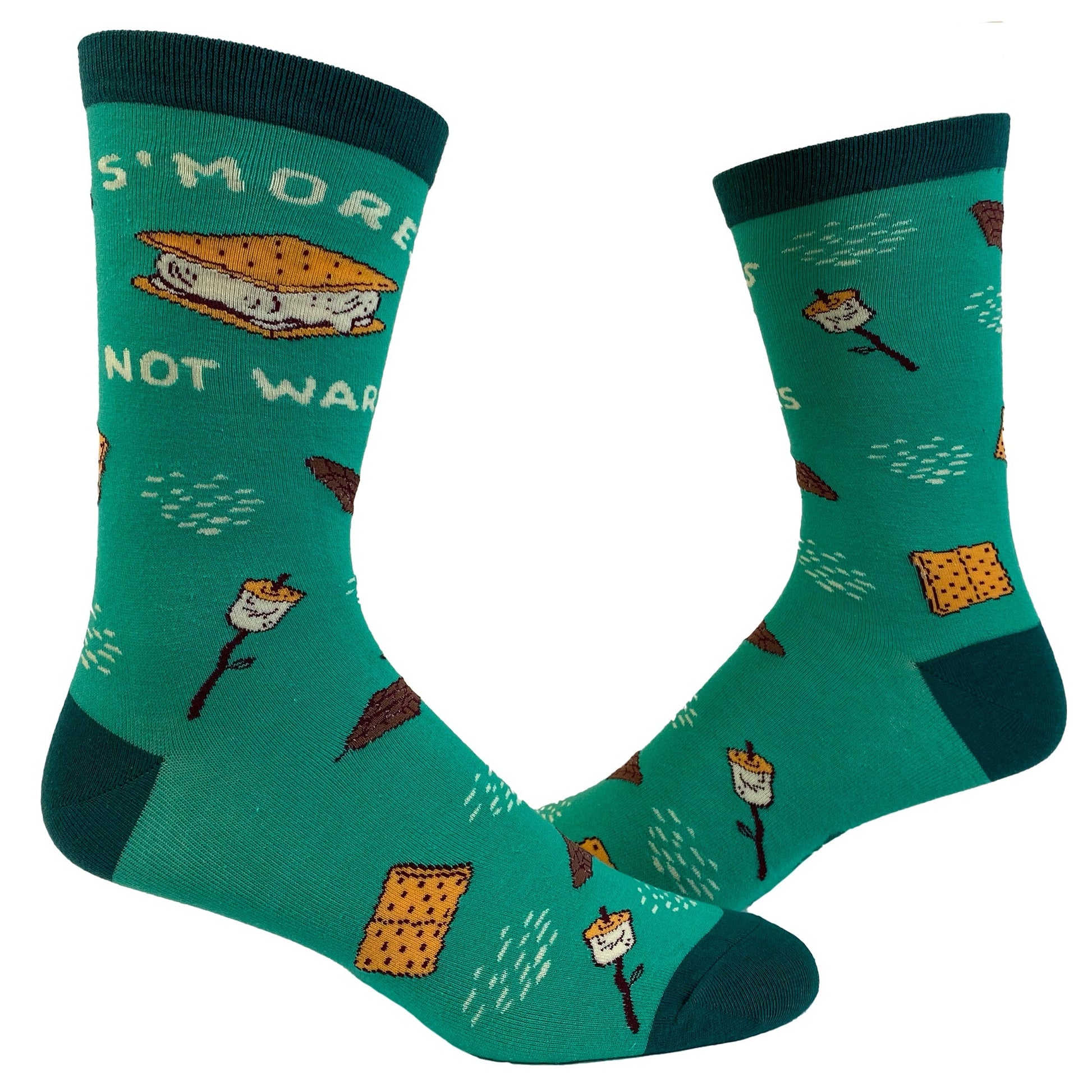 Womens S'mores Not Wars Socks