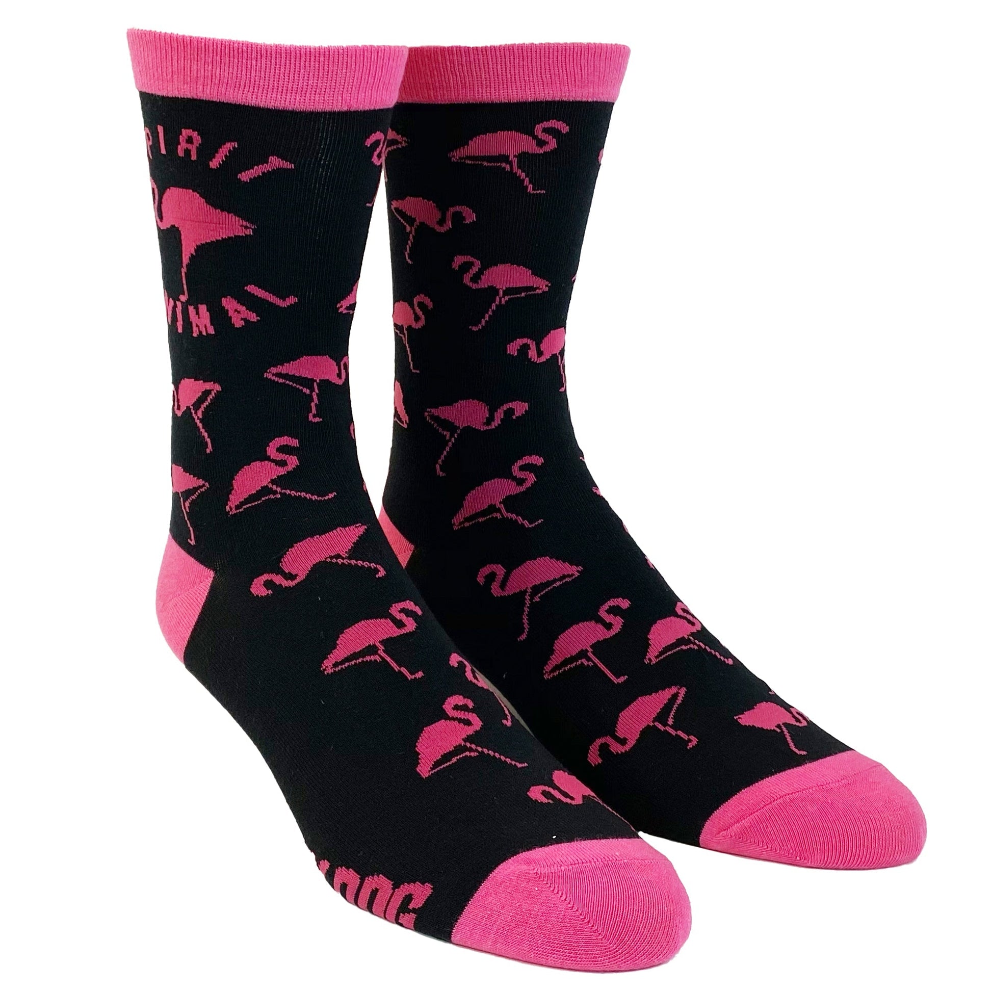 Womens Spirit Animal Flamingo Socks