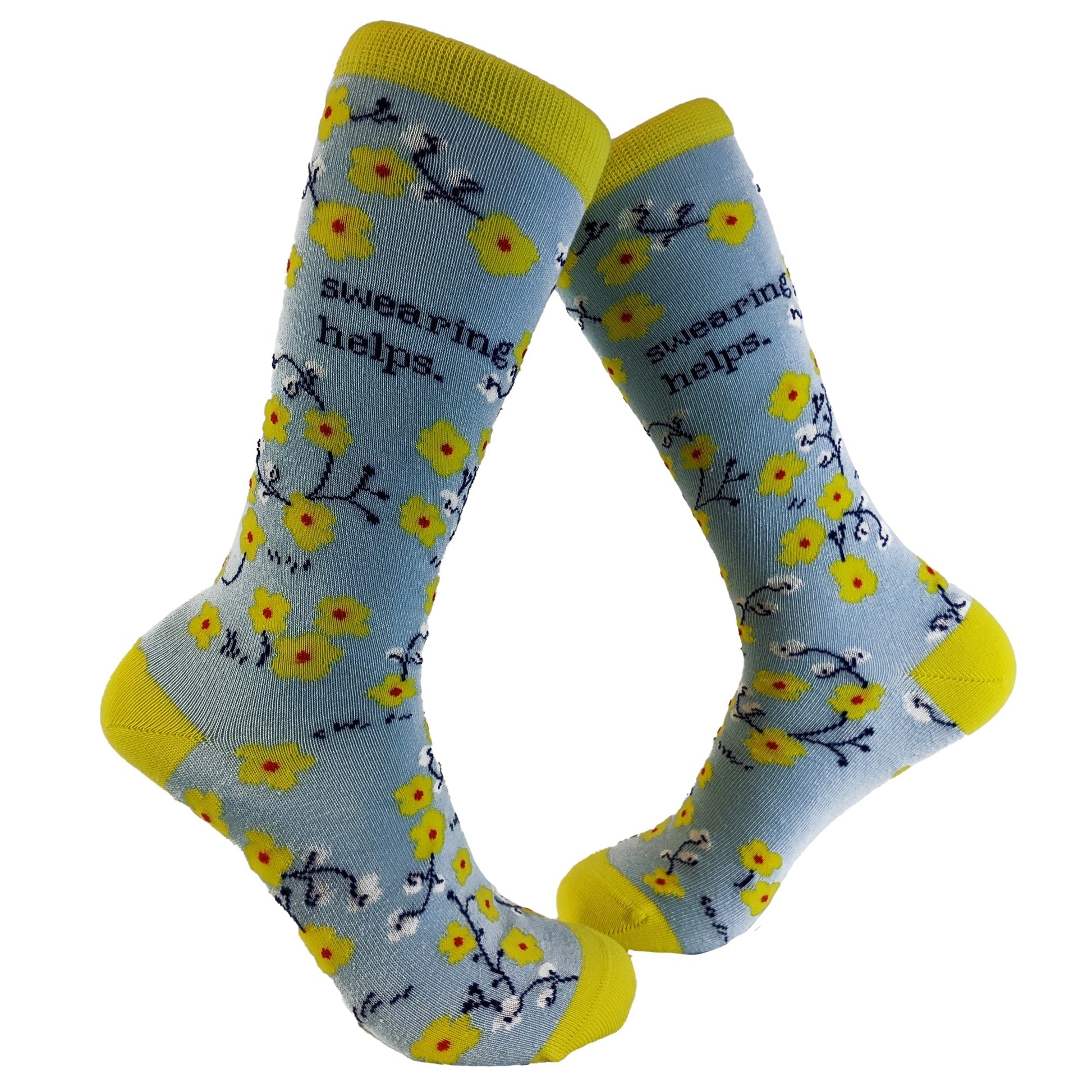 Womens Swearing Helps Socks