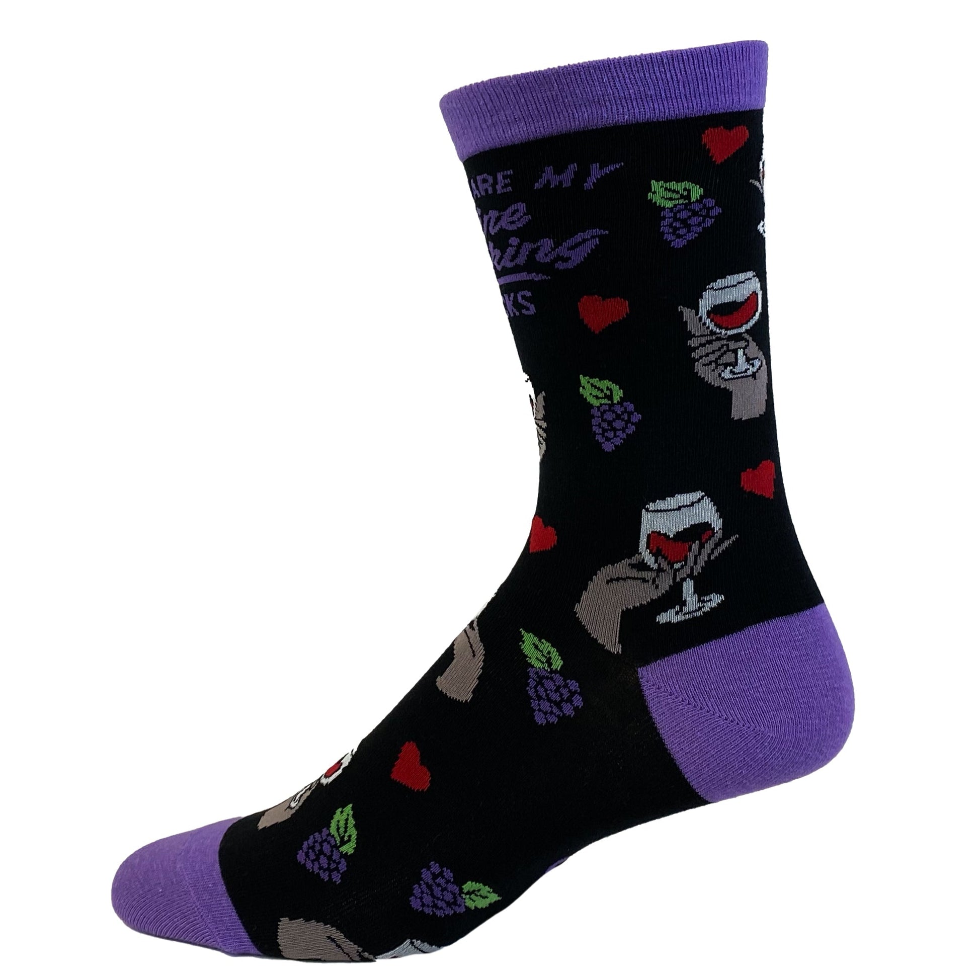 Womens Wine Drinking Socks