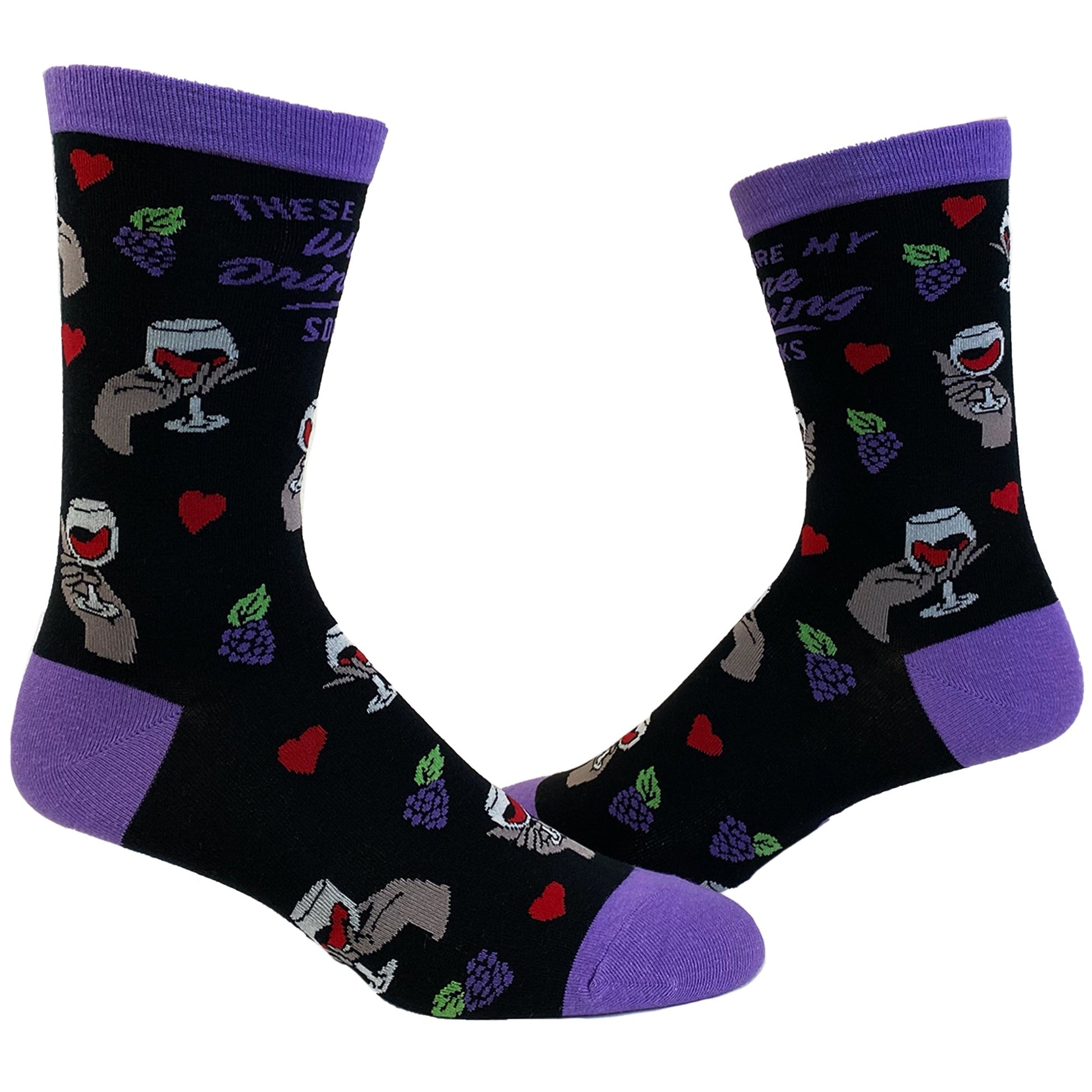 Womens Wine Drinking Socks