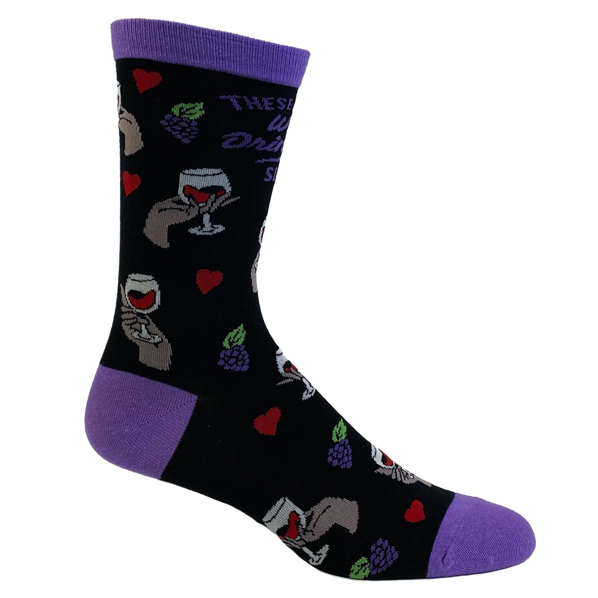 Womens Wine Drinking Socks