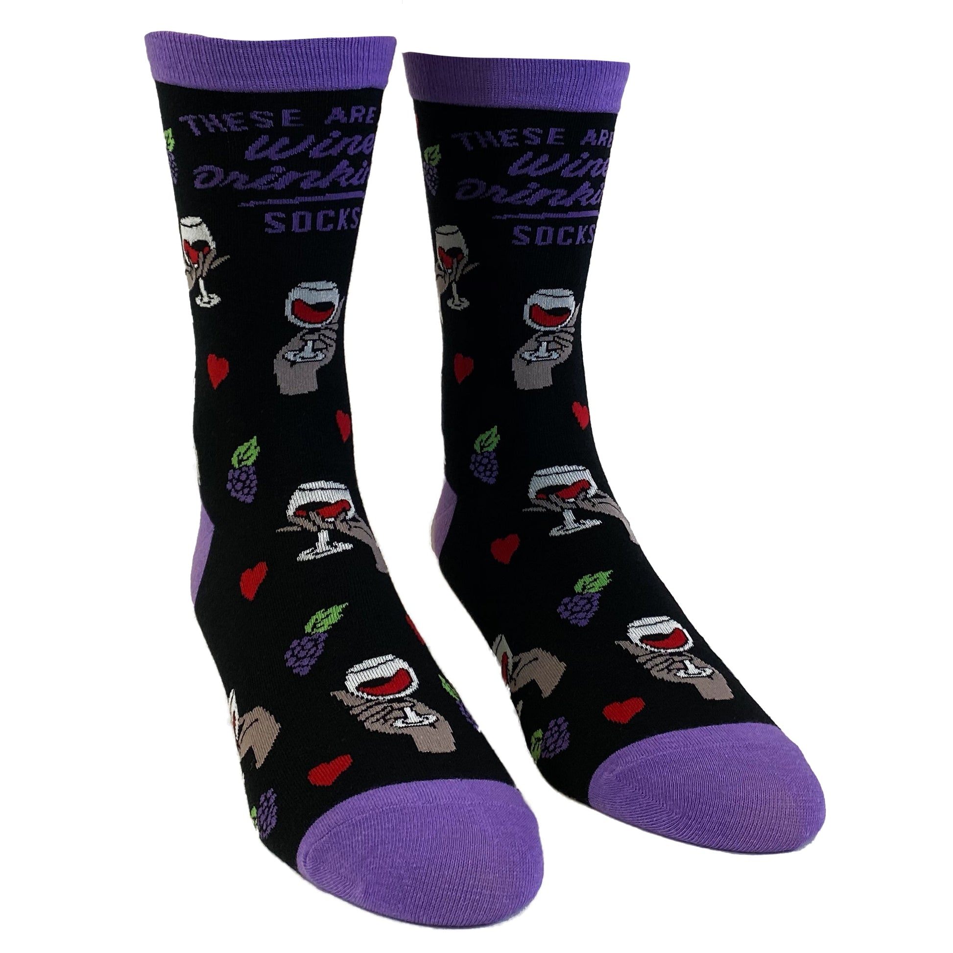 Womens Wine Drinking Socks