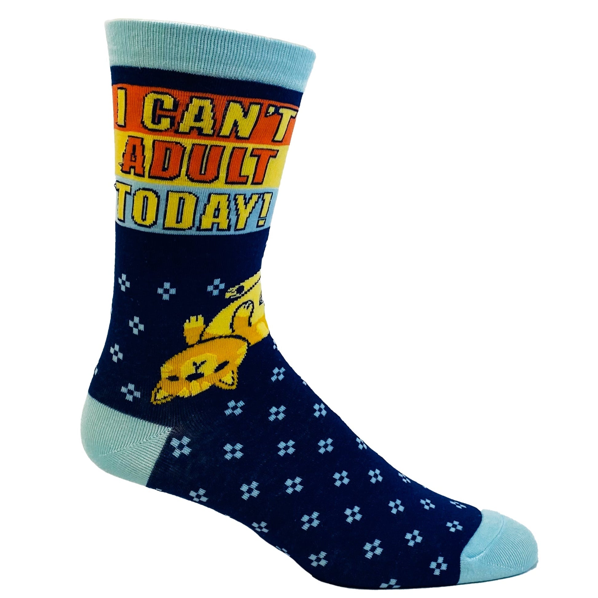 Womens I Can't Adult Today Socks