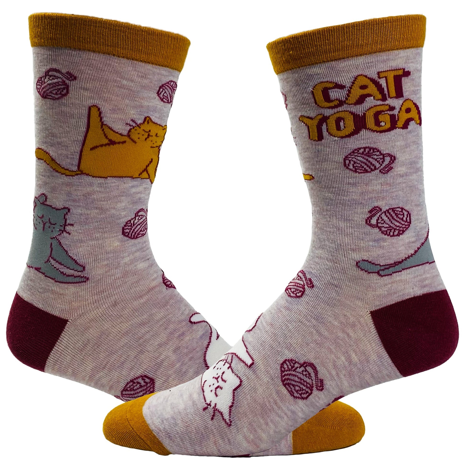 Women's Cat Yoga Socks