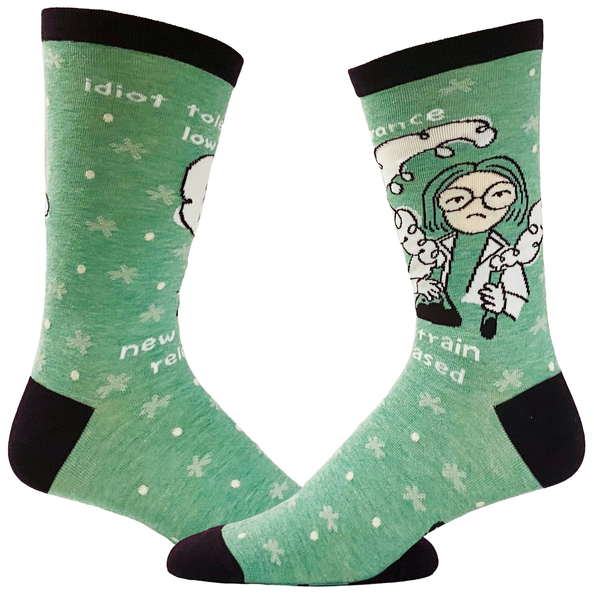 Women's Idiot Tolerance Low Socks