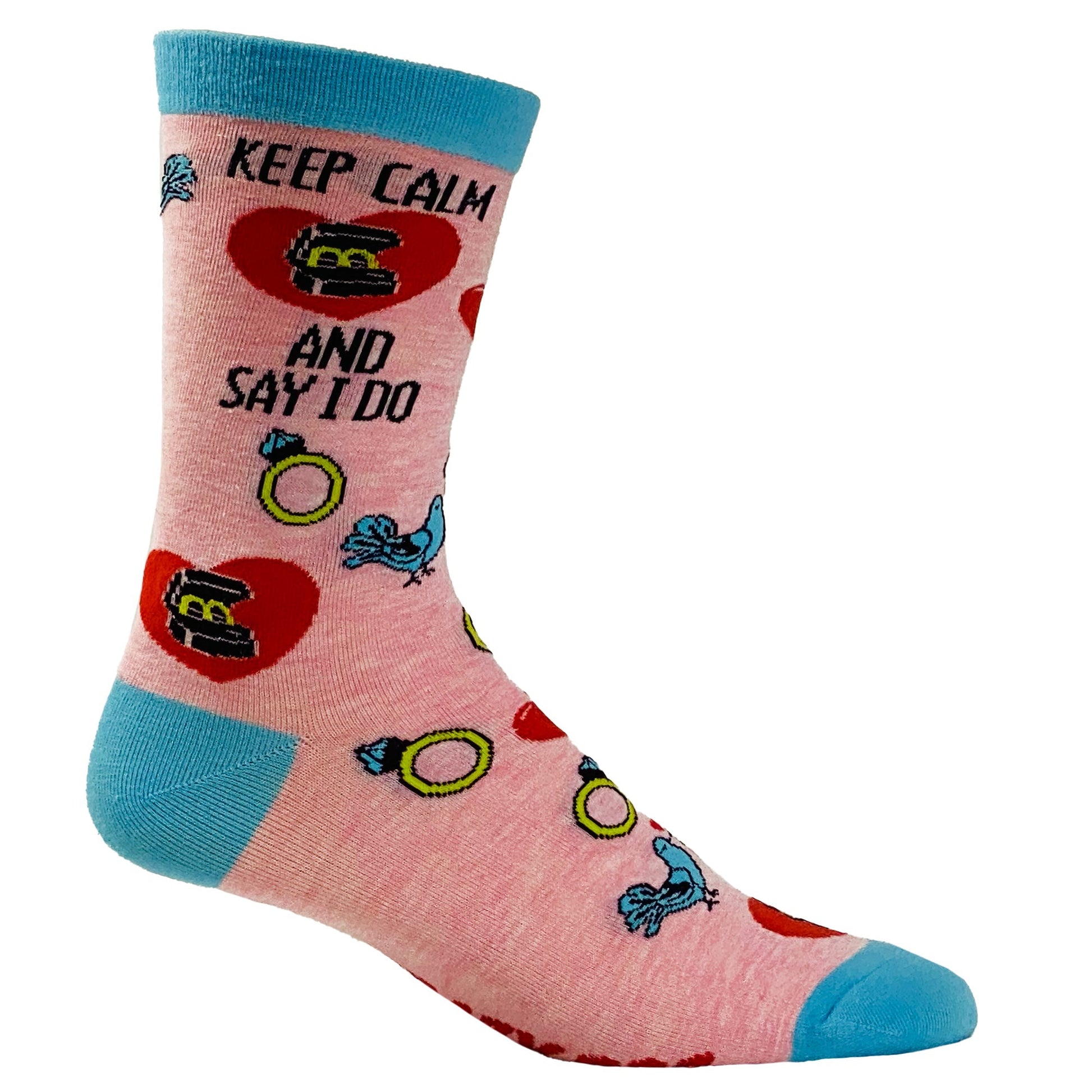 Women's Keep Calm And Say I do Socks