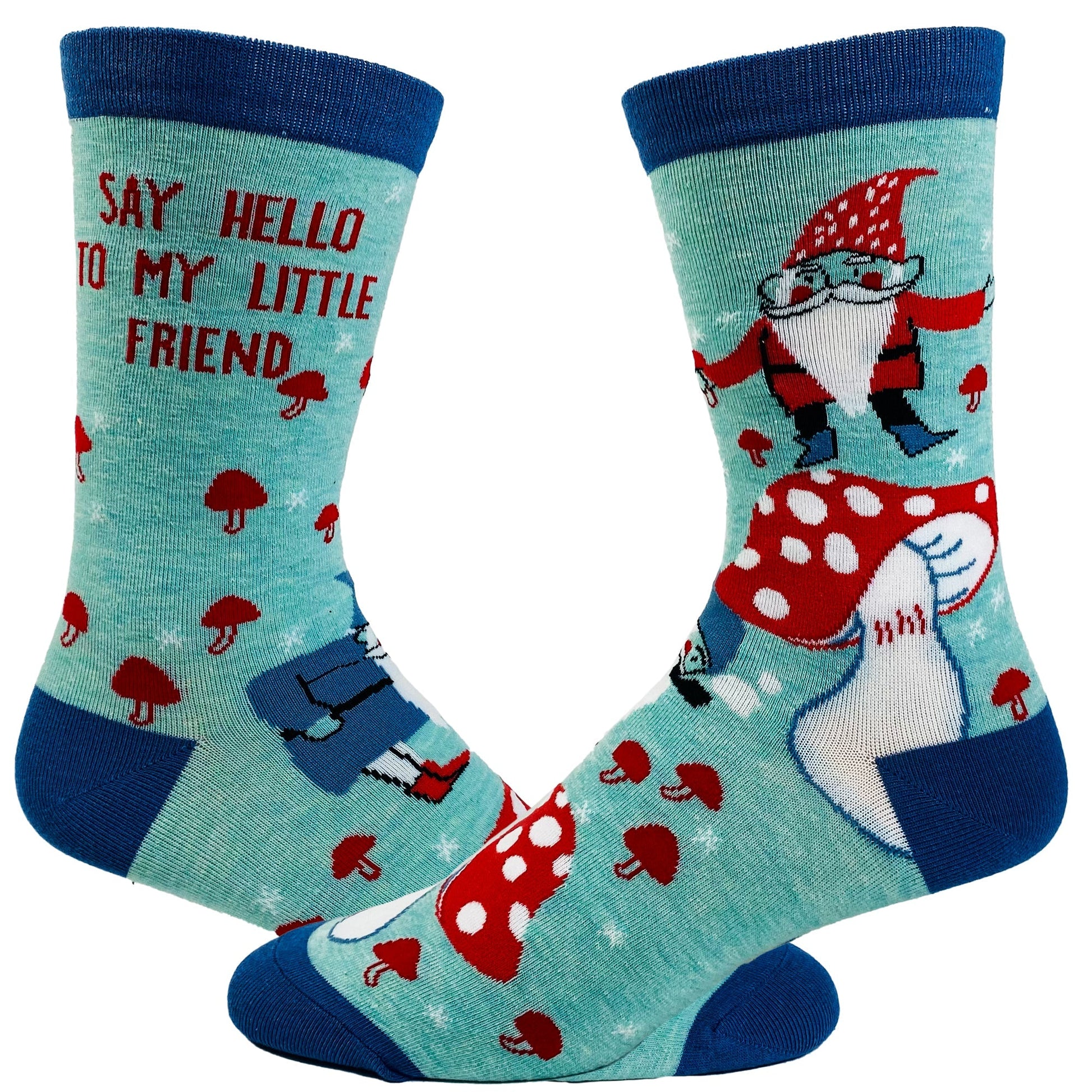 Women's Say Hello To My Little Friend Socks
