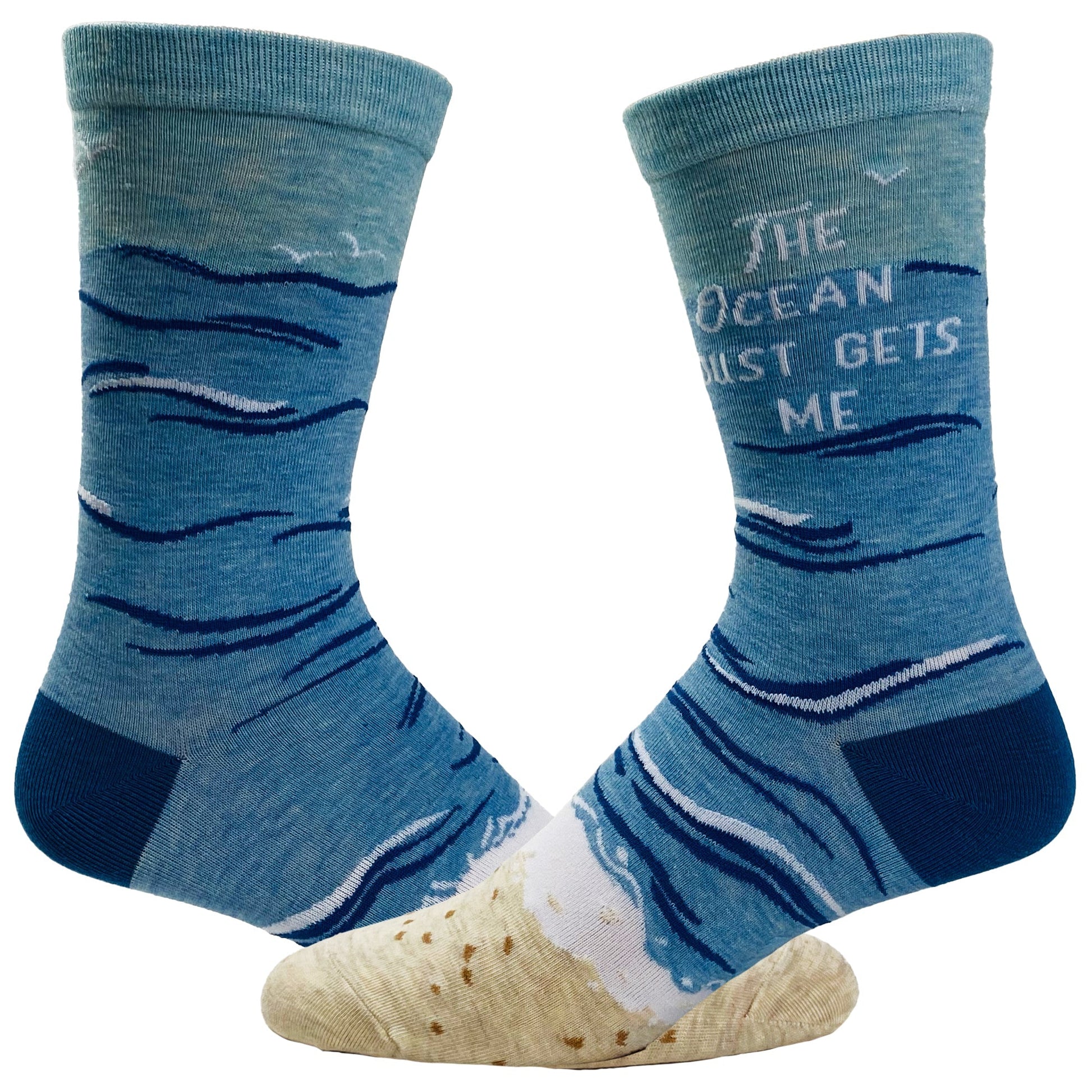 Women's The Ocean Just Gets Me Socks