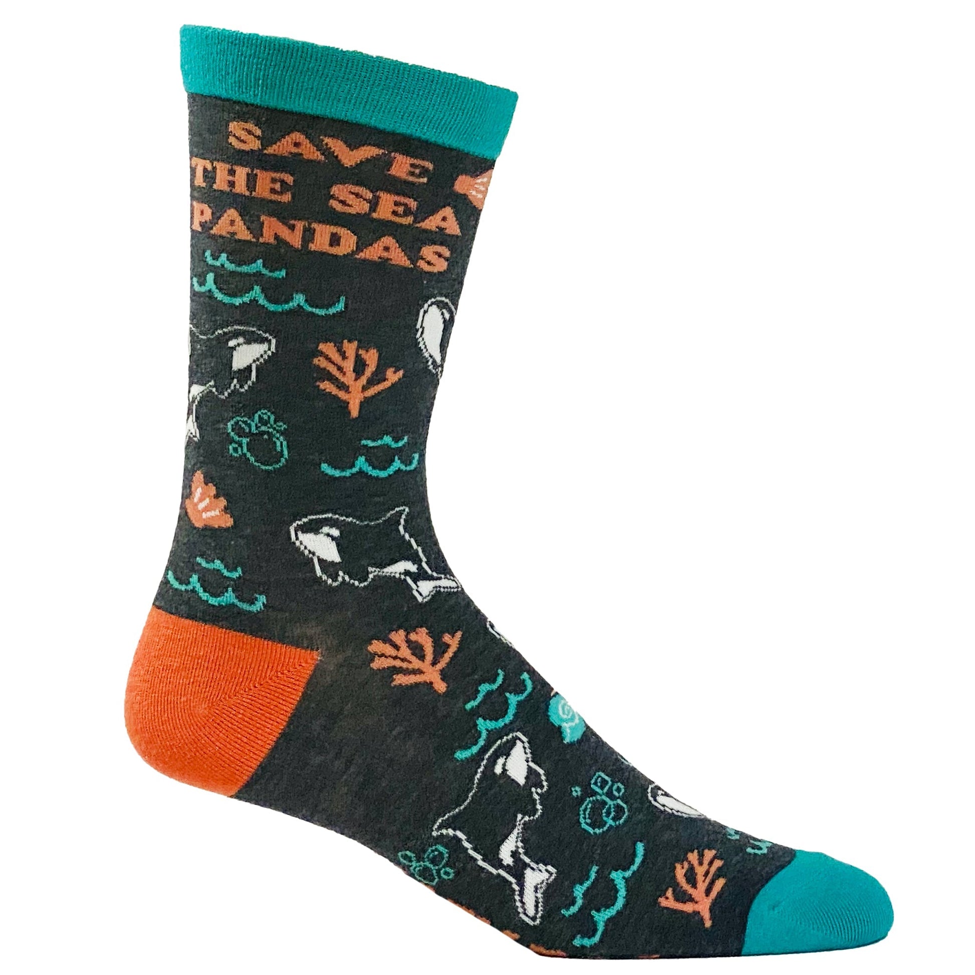 Women's Save The Sea Pandas Socks