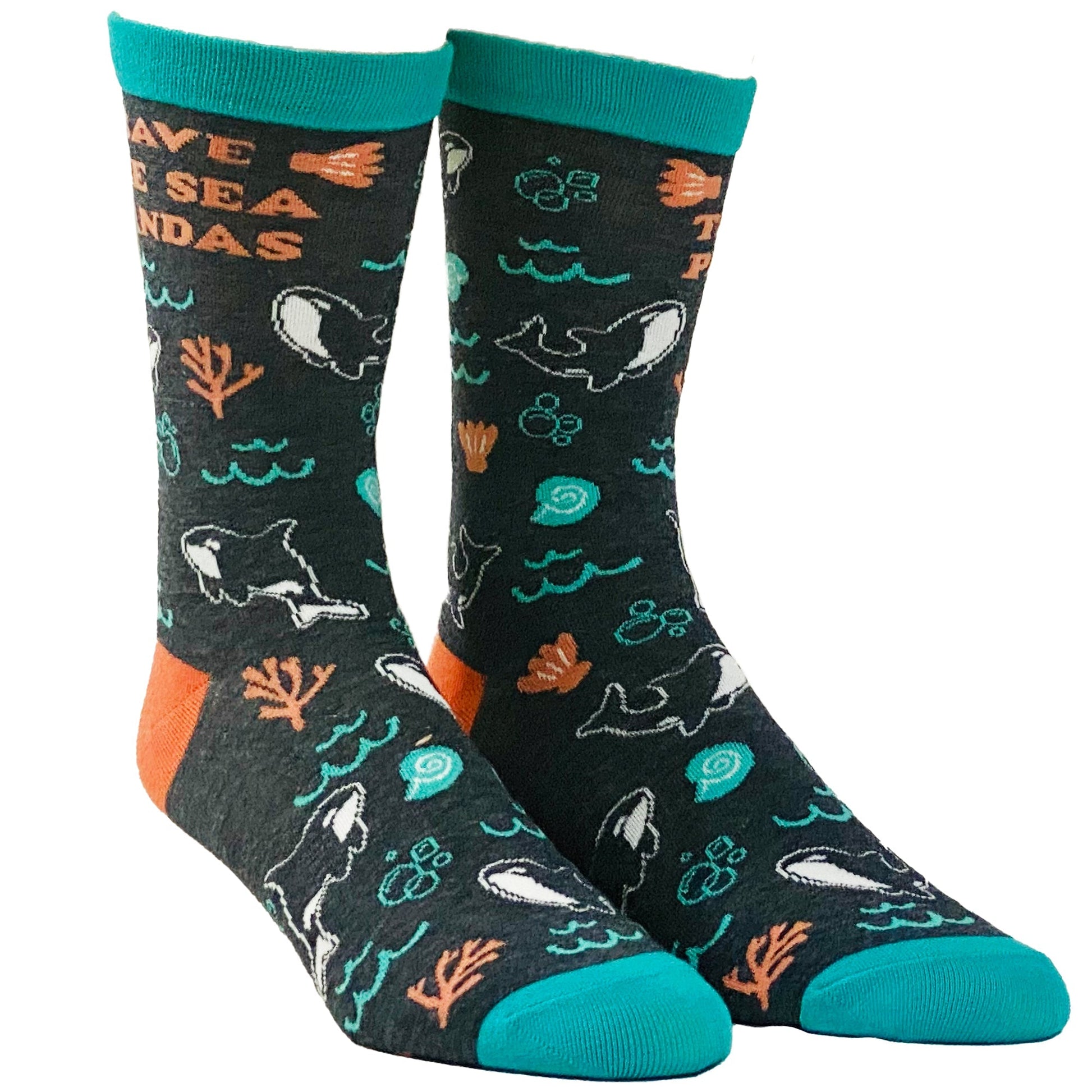 Women's Save The Sea Pandas Socks