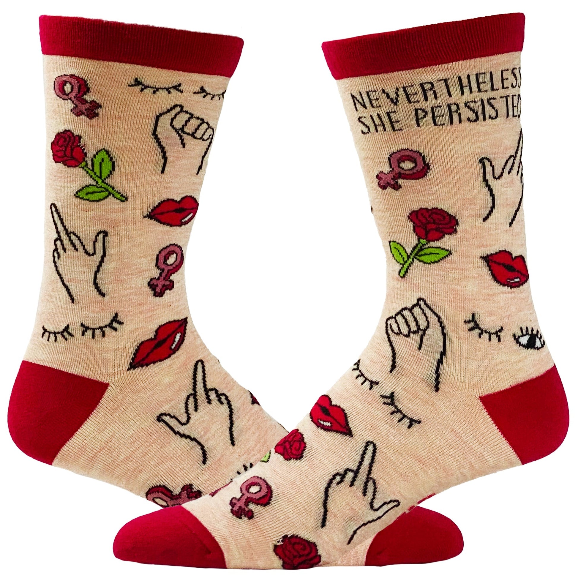 Womens Nevertheless She Persisted Socks