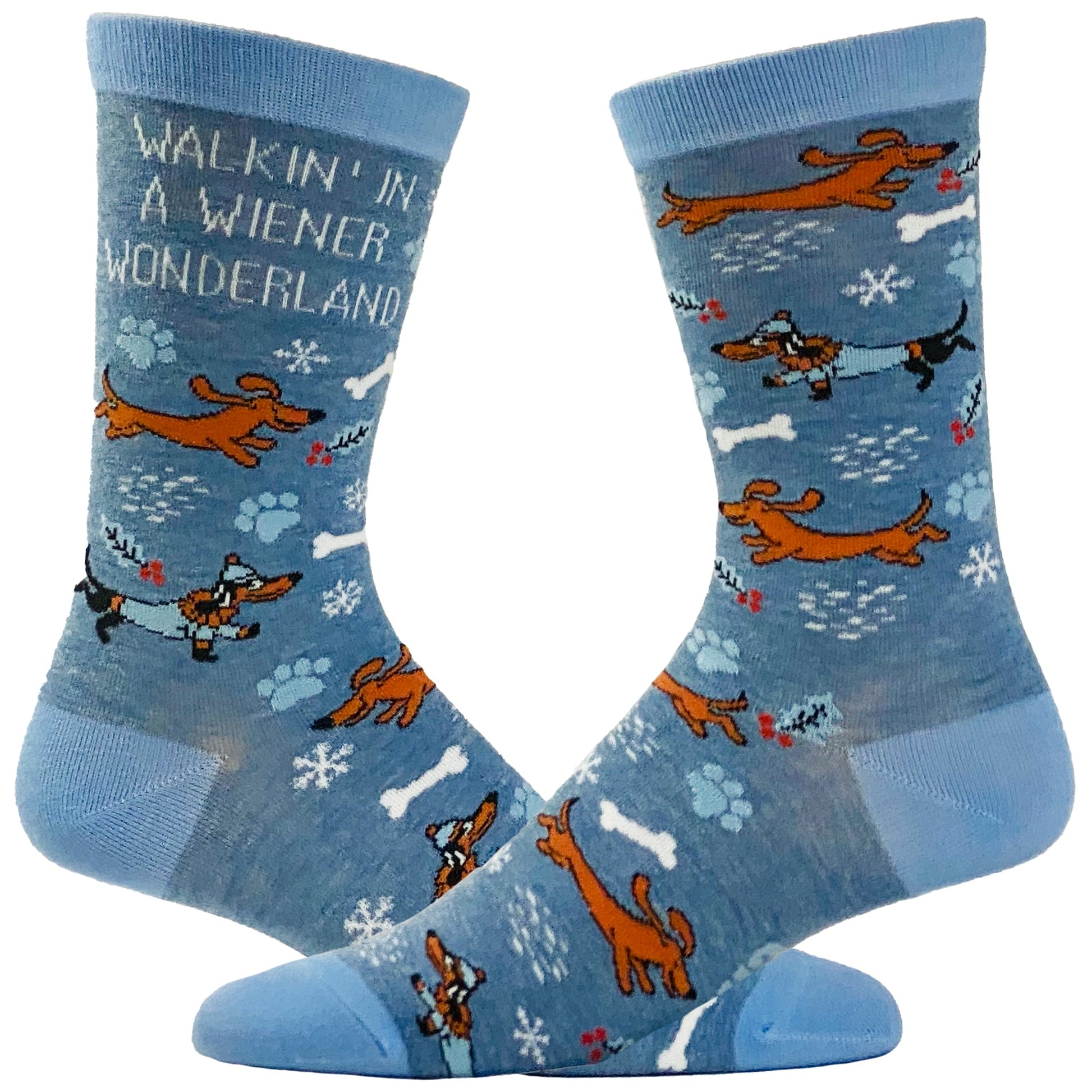 Women's Walkin In A Wiener Wonderland Socks