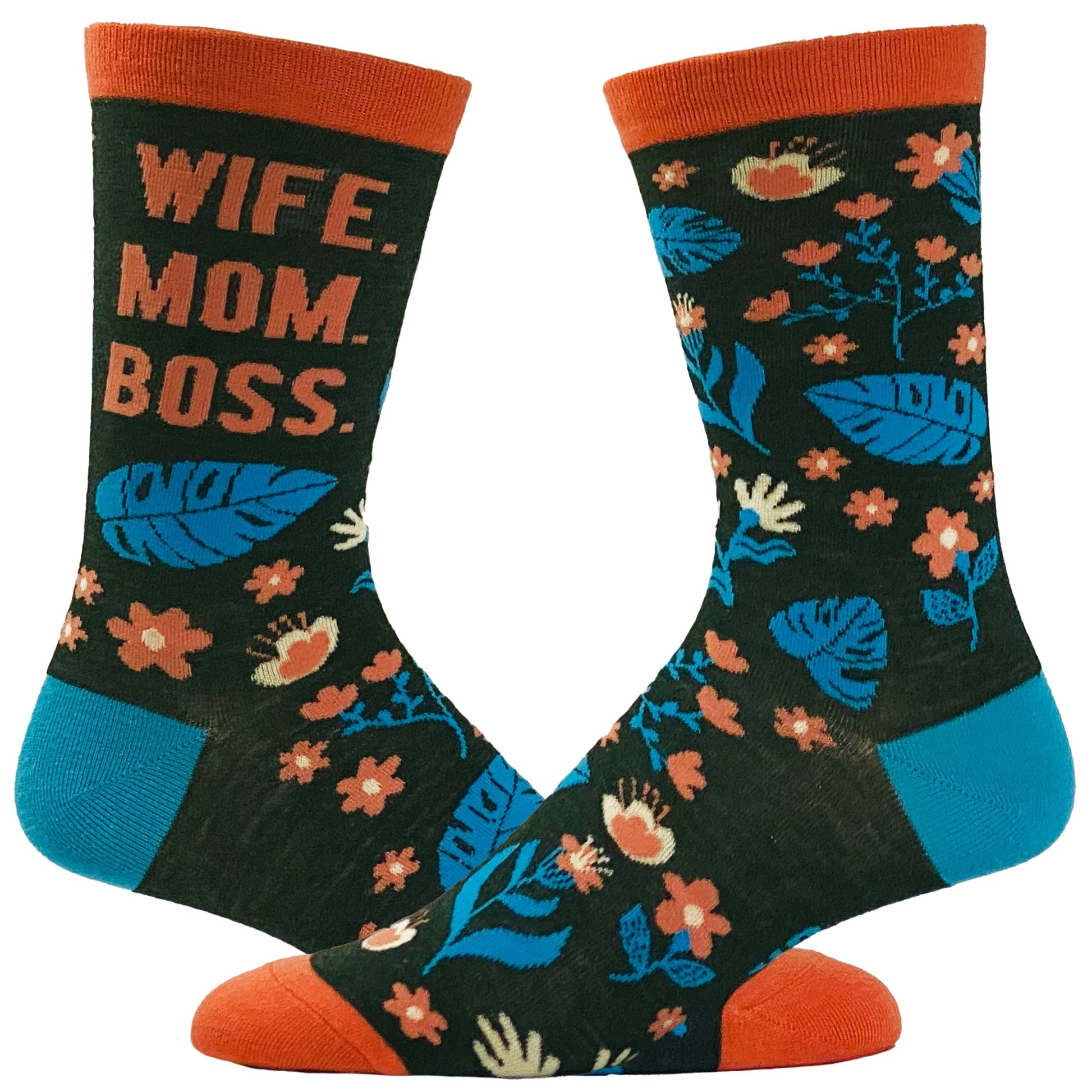Women's Wife Mom Boss Socks