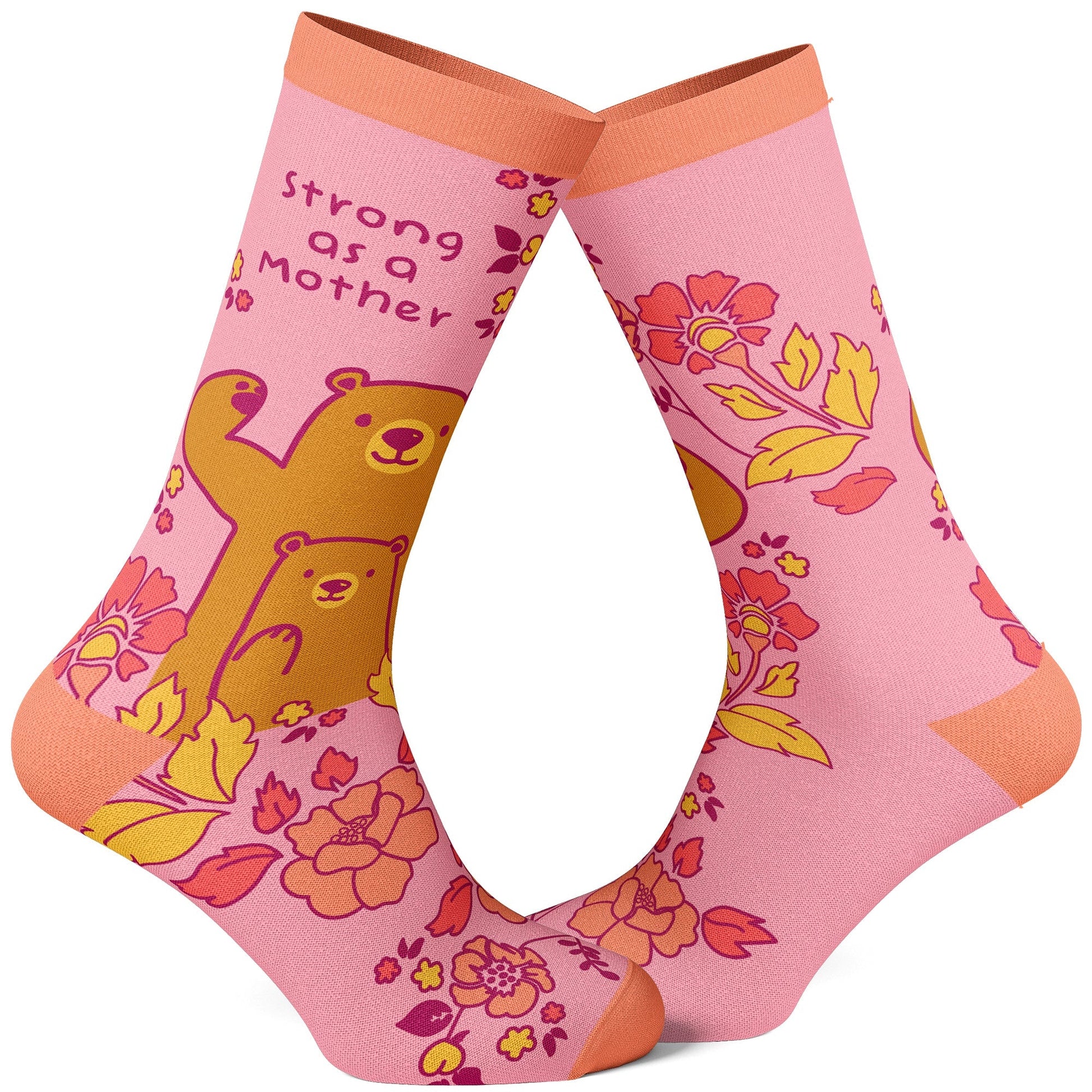 Women's Strong As A Mother Socks
