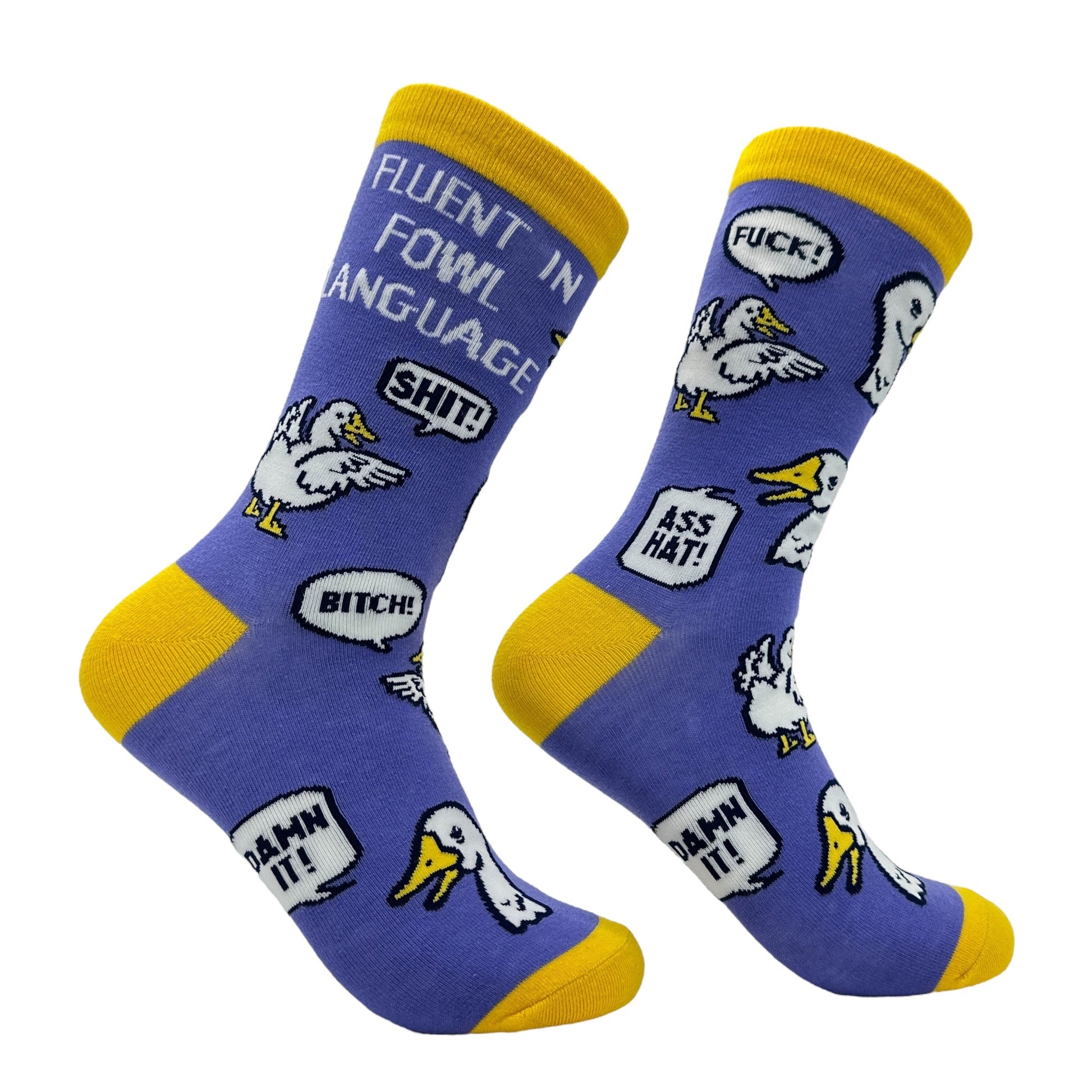 Women's Fluent In Fowl Language Socks