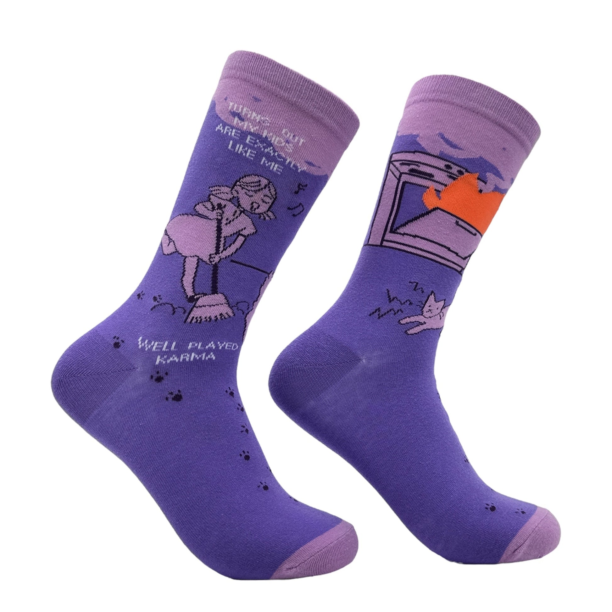 Women's Turns Out My Kids Are Just Like Me Well Played Karma Socks