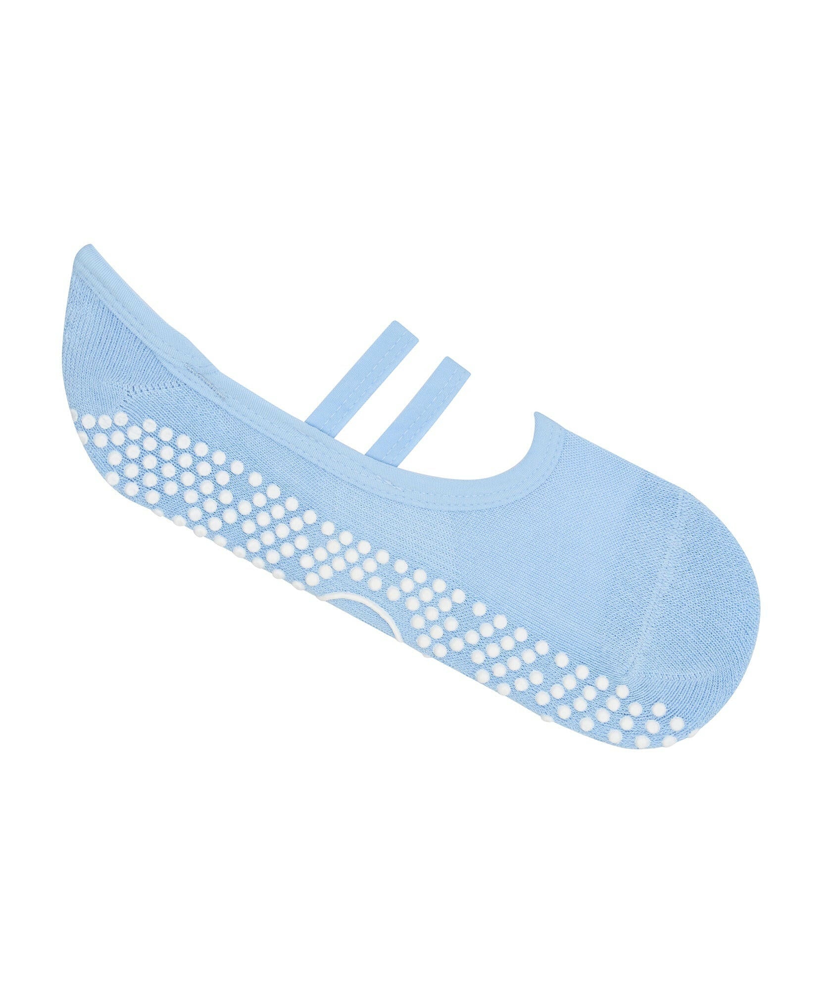 Ballet Non Slip Grip Socks - Powder Blue