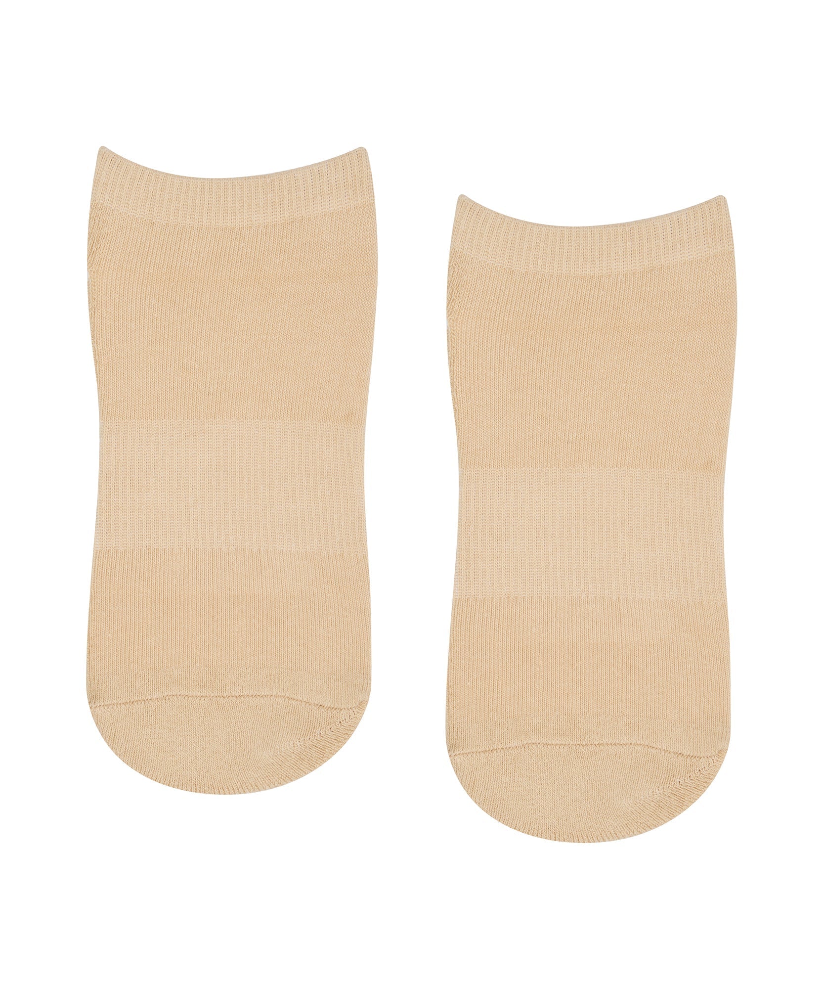 Classic Low Rise Grip Socks - Almond