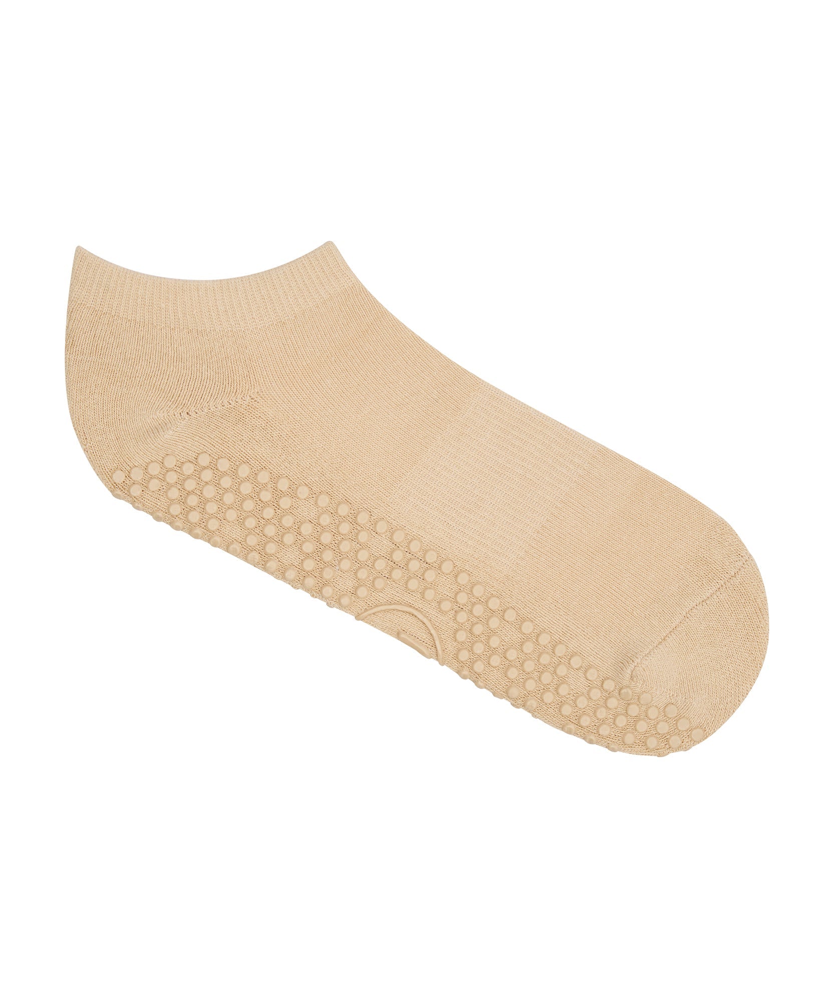 Classic Low Rise Grip Socks - Almond