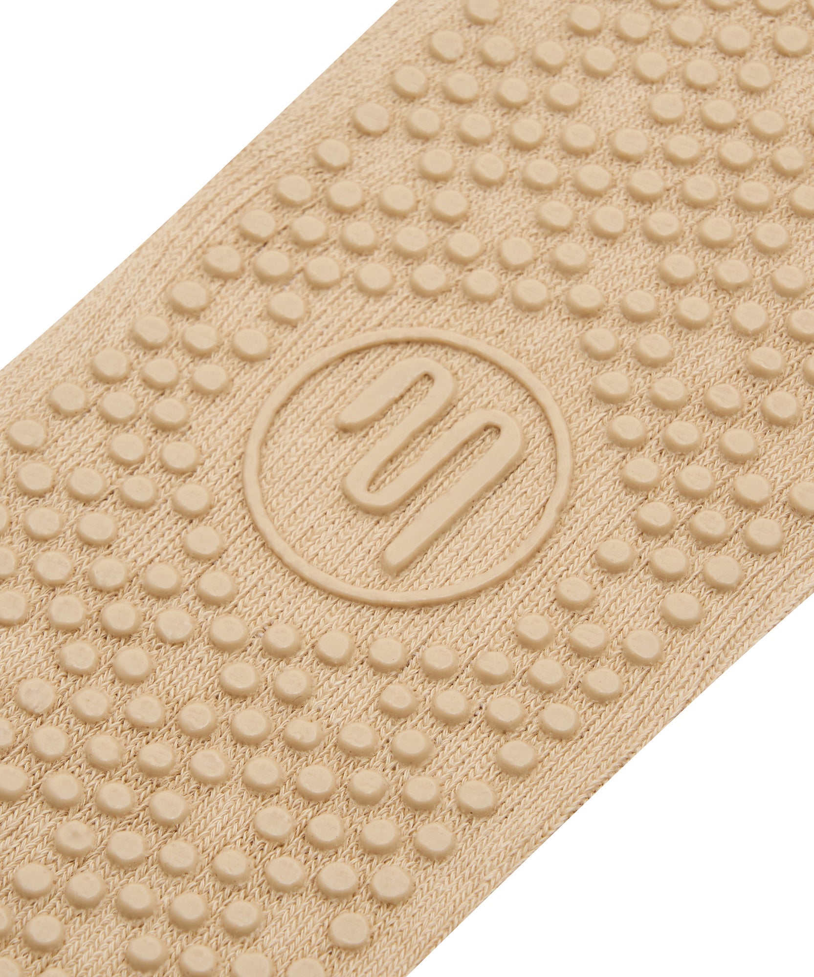 Classic Low Rise Grip Socks - Almond