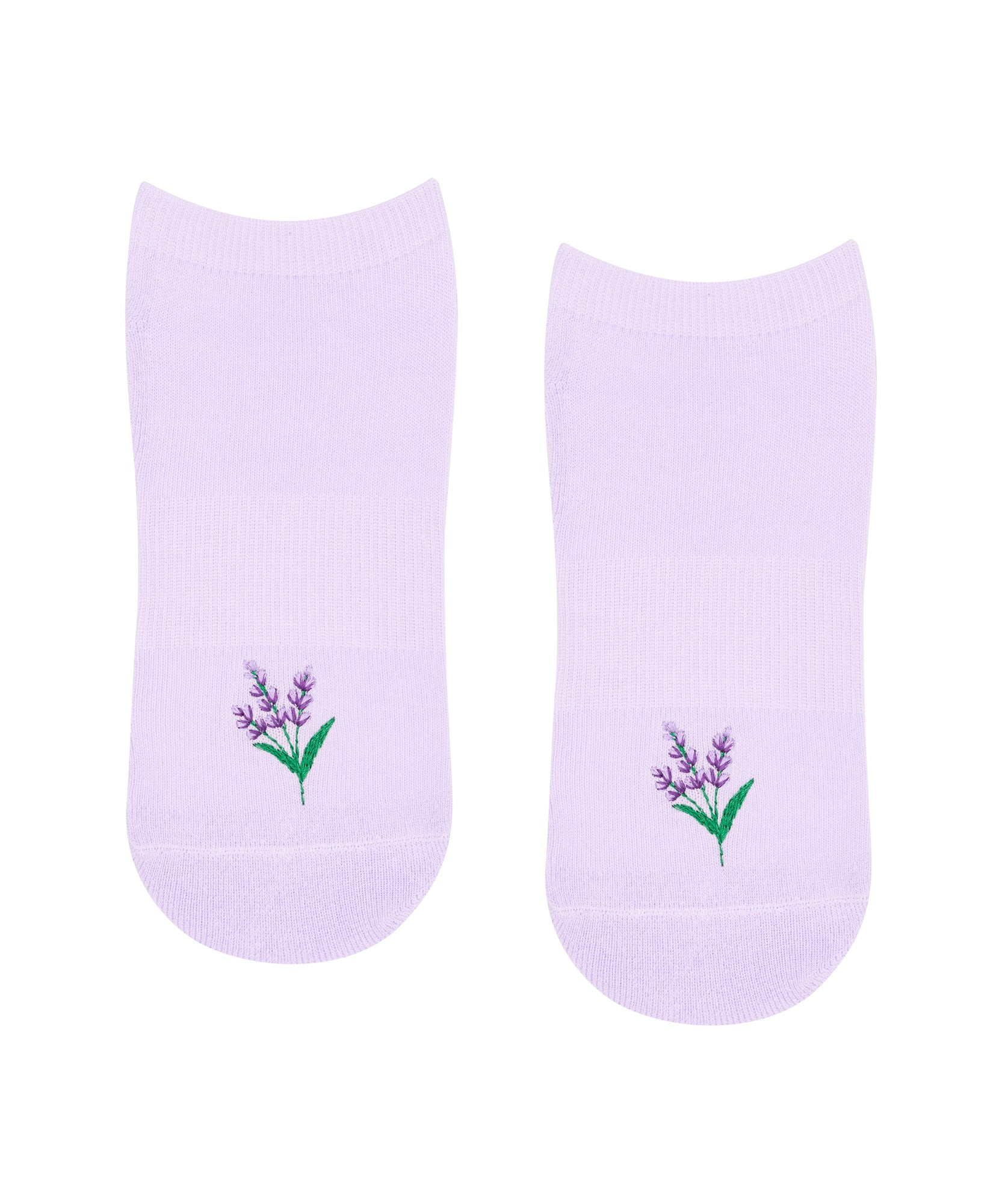 Classic Low Rise Grip Socks - Lavender Haze