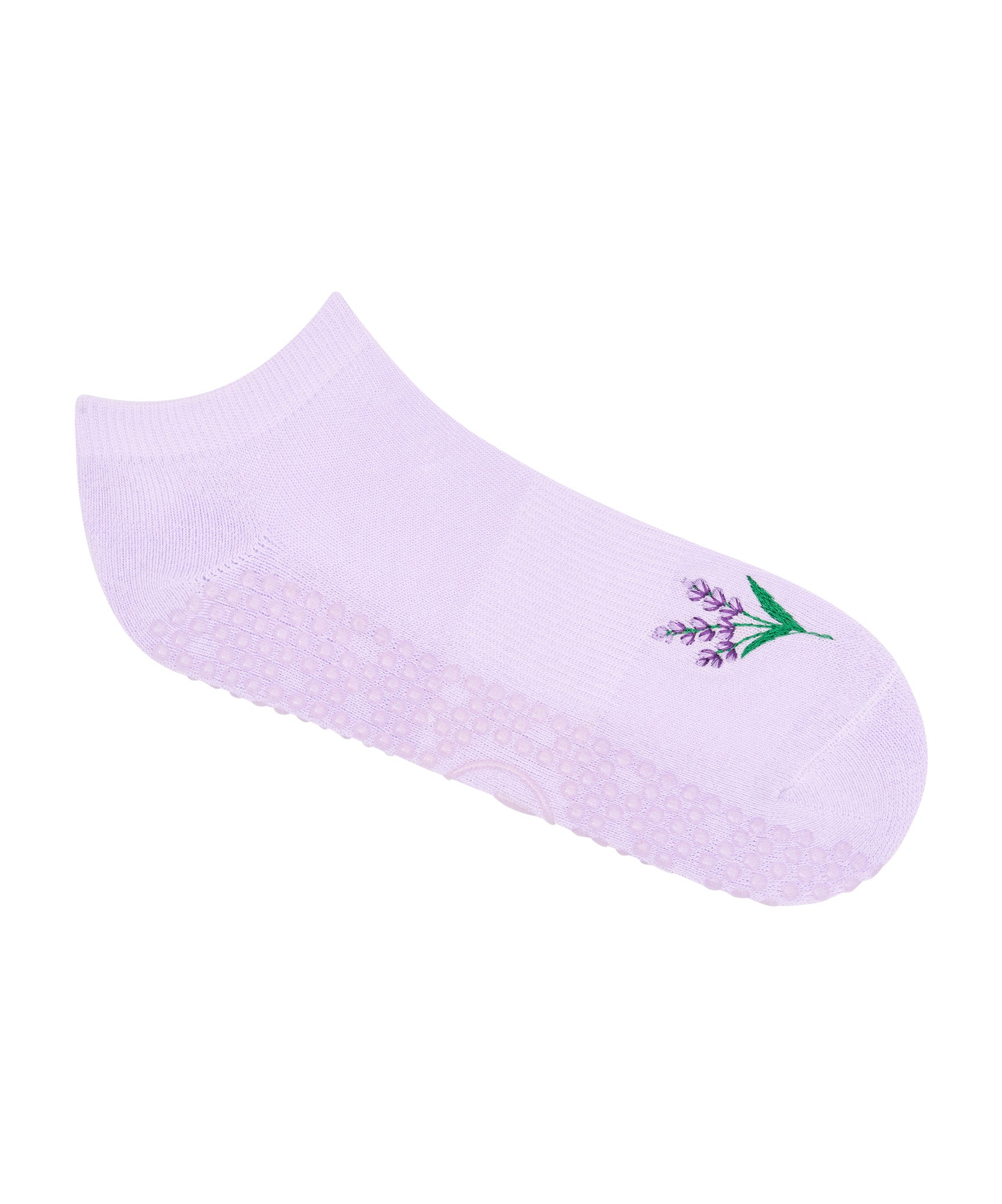 Classic Low Rise Grip Socks - Lavender Haze